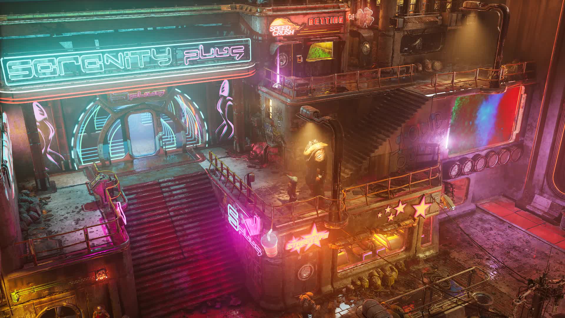 The Ascent Game City Live Wallpaper