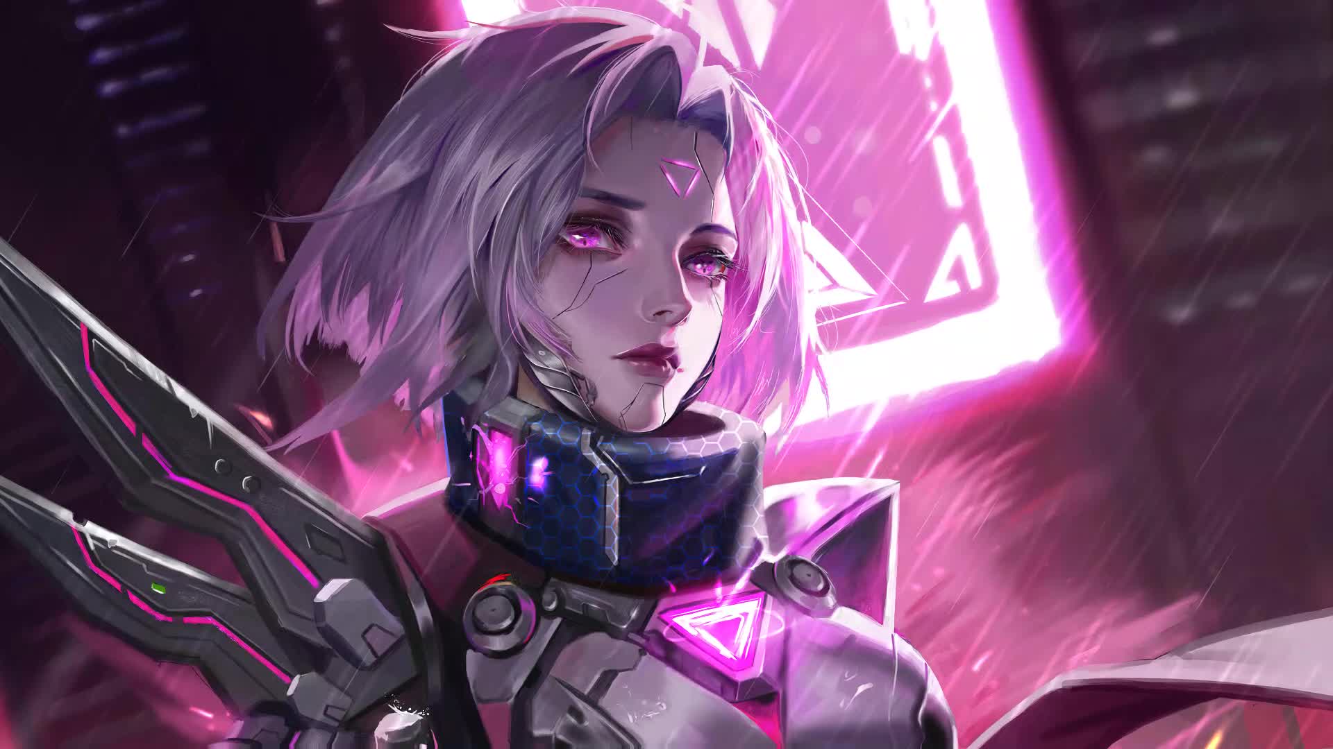 Project Fiora League of Legends Game Live Wallpaper
