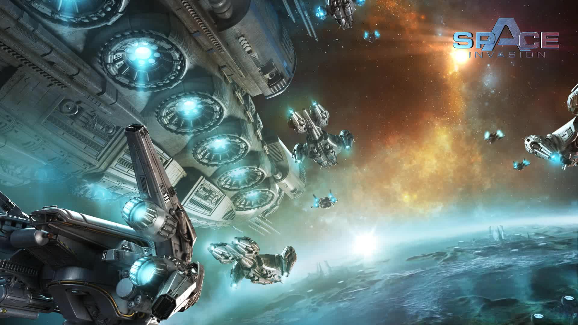 Browser Game Space Invasion Live Wallpaper