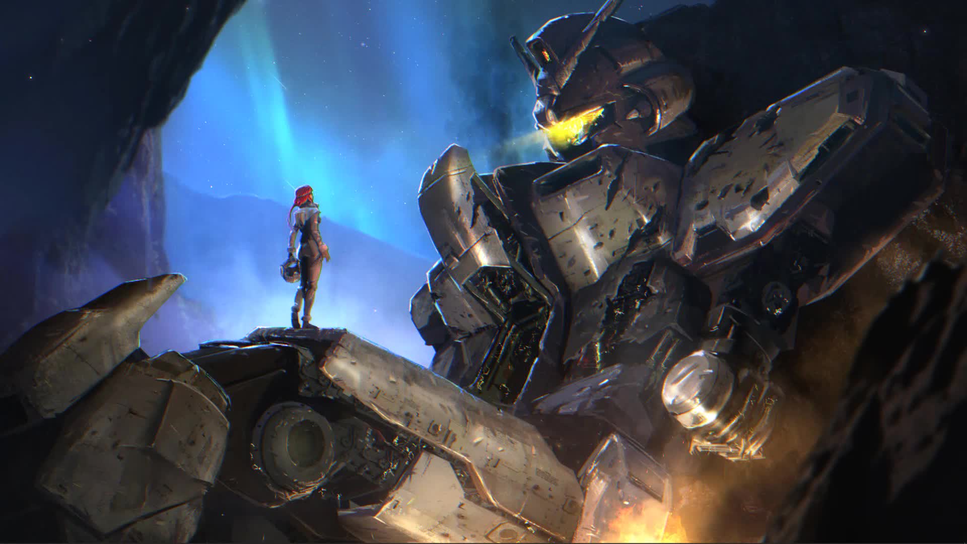  Battle Damage Gundam Live Wallpaper HD