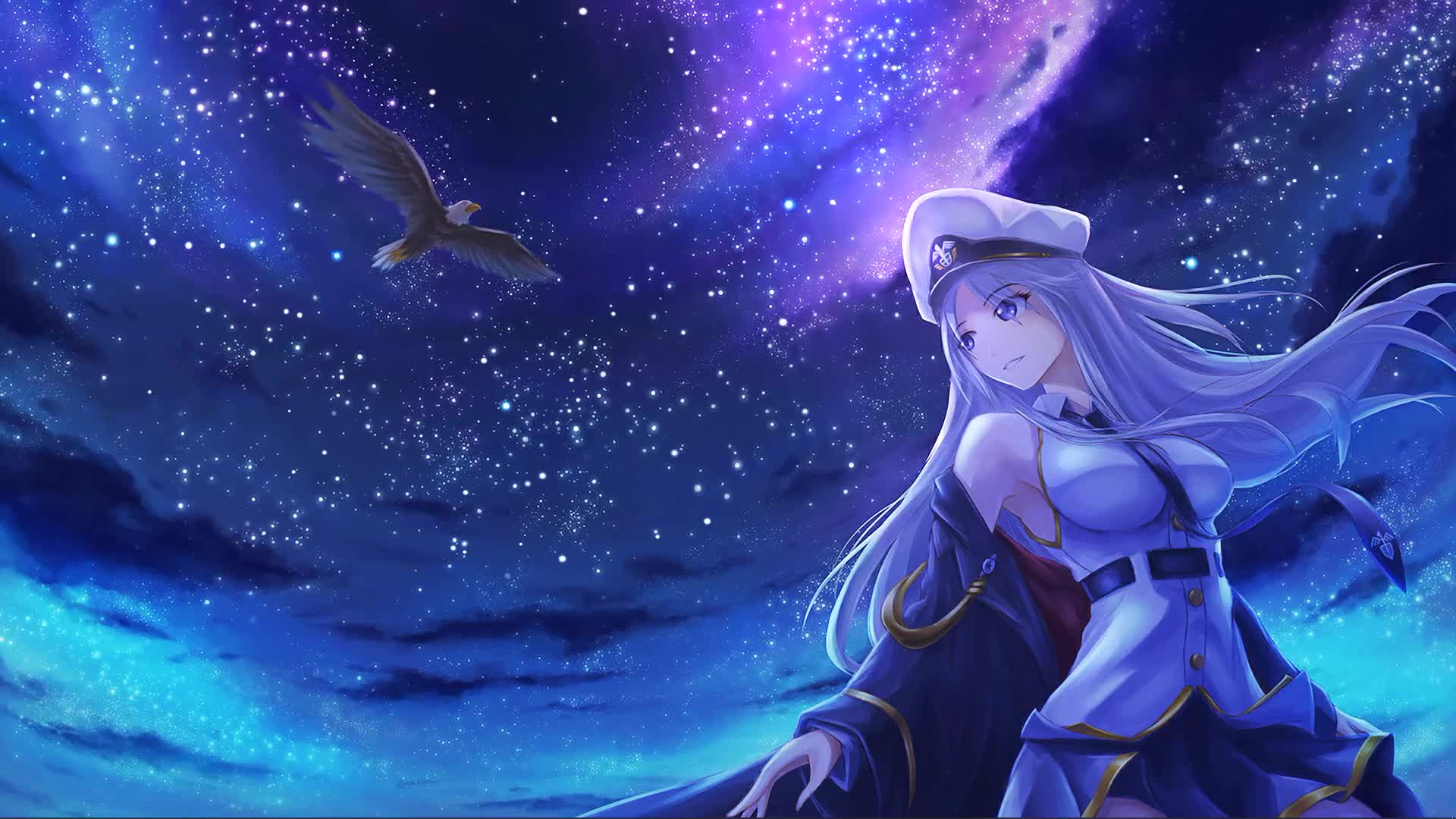 Azur Lane Enterprise Girl Anime Live Wallpaper