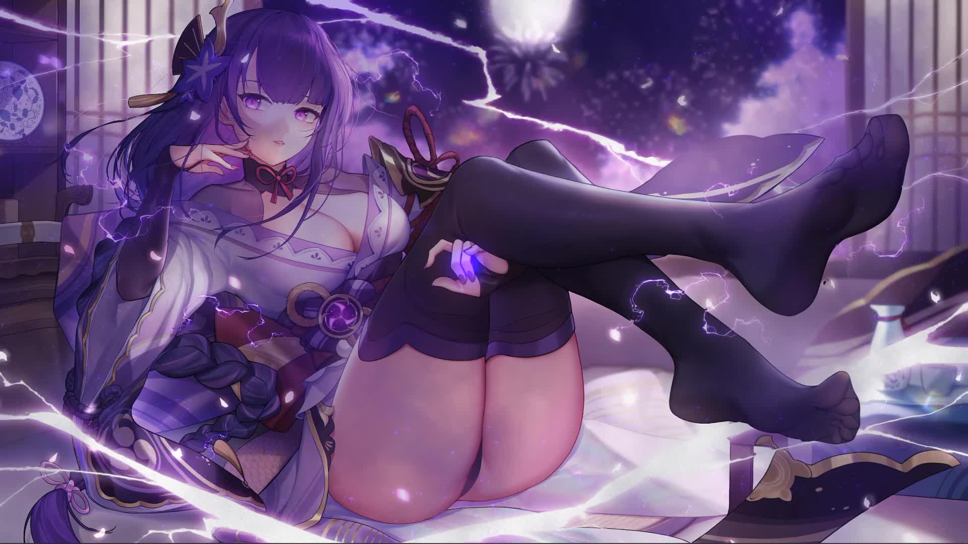 Shogun Raiden Baal Genshin Impact Live Wallpaper