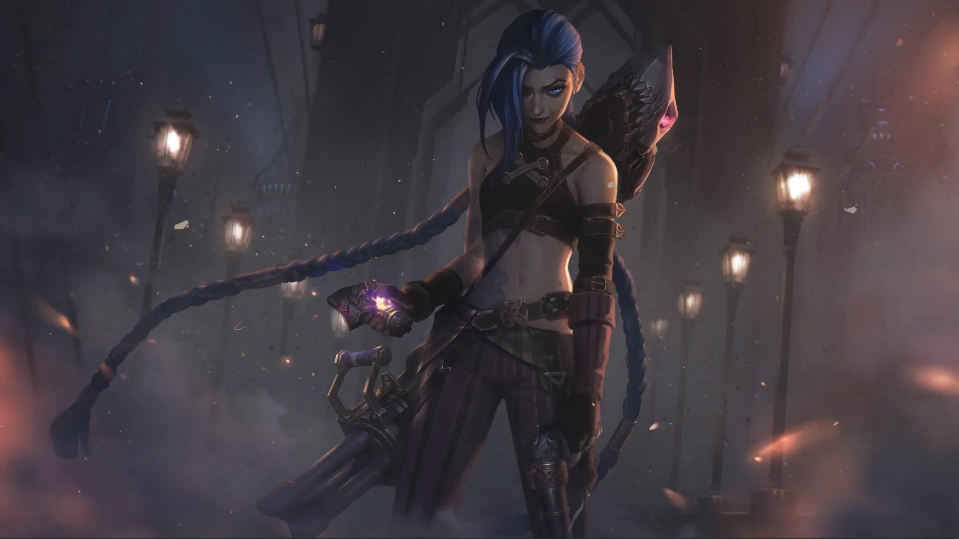 Jinx Arcane X Riot Games Live Wallpaper