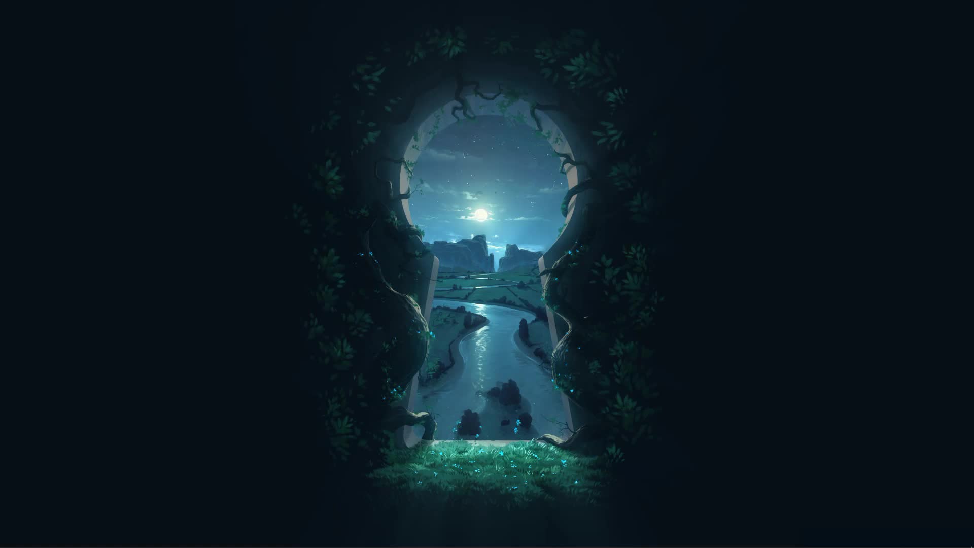 Sealed Fantasy Night World Live Wallpaper