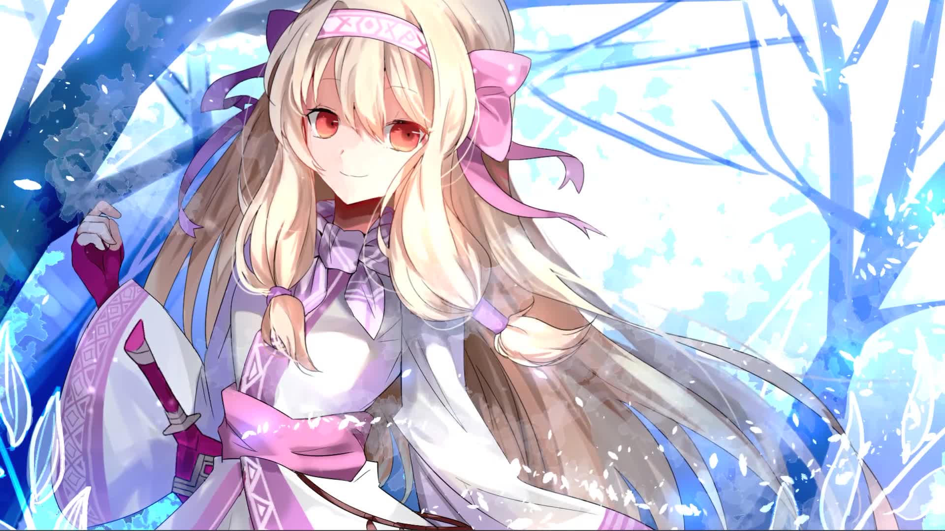 Fate Grand Order Anime Sitonai Girl Live Wallpaper