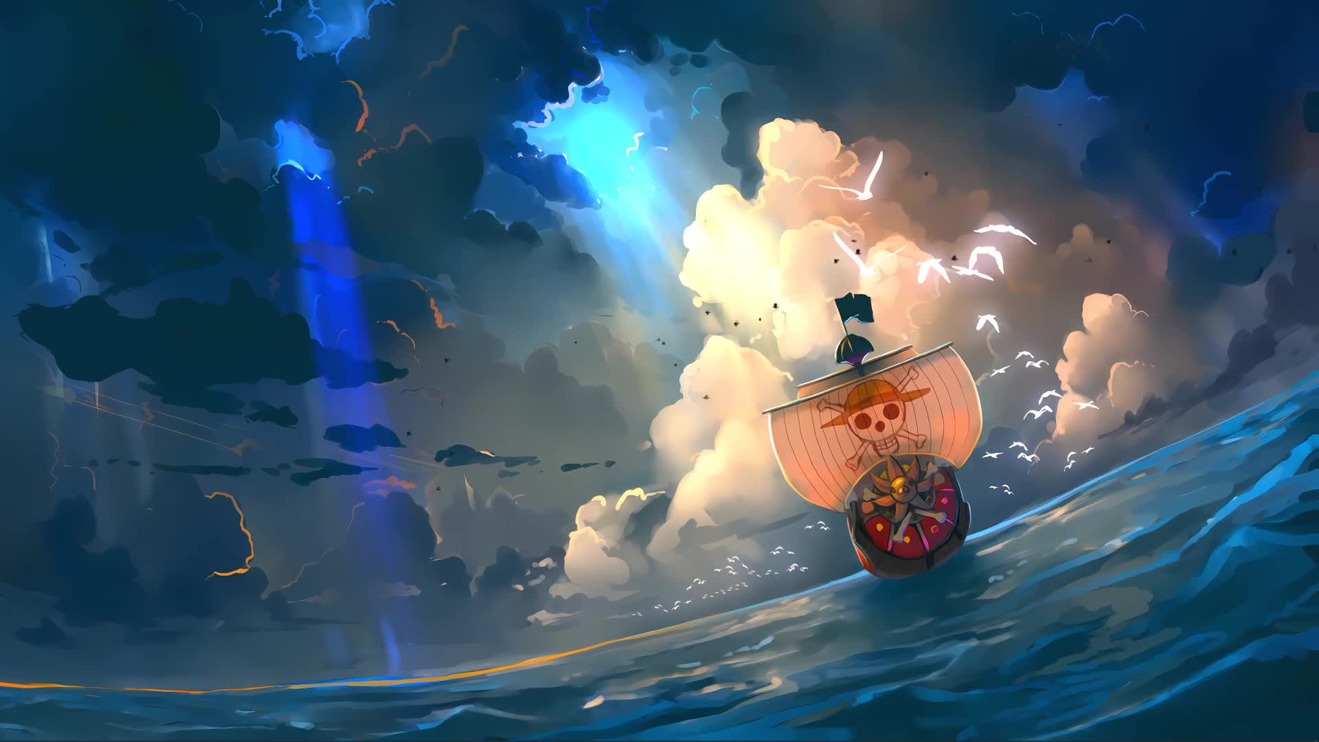 One Piece Pirates Anime Live Wallpaper