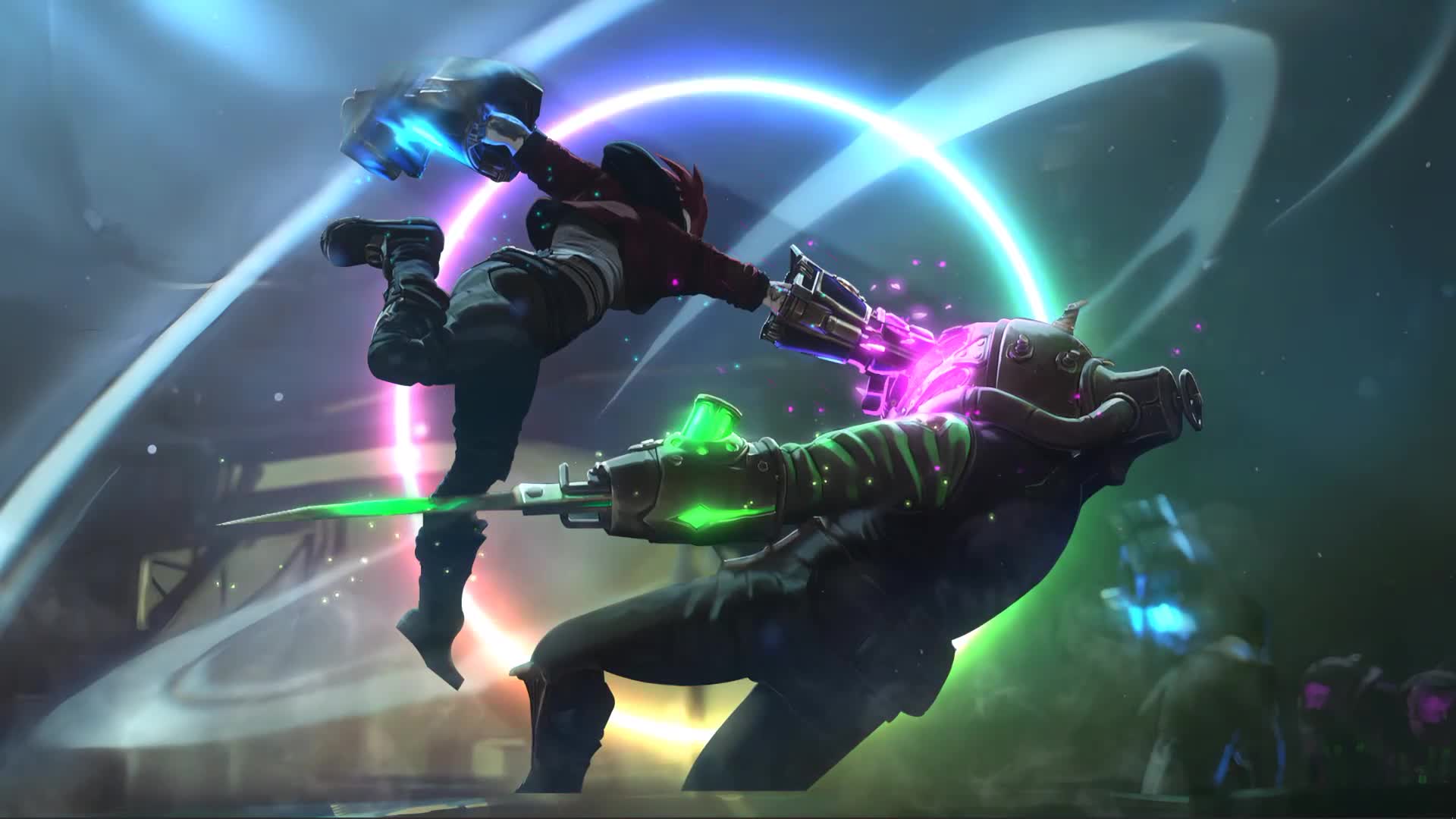Arcane Vi League Of Legends Live Wallpaper