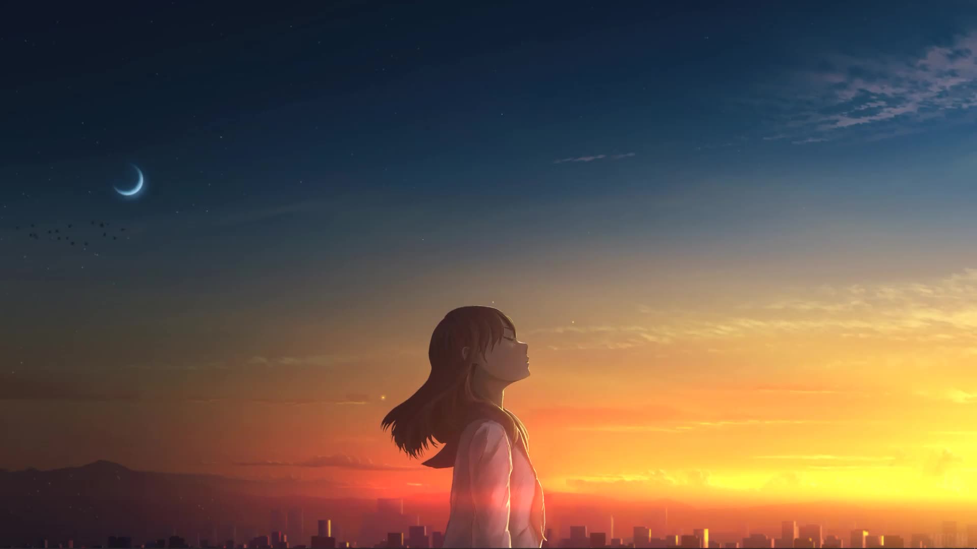 Feeling The Breeze Anime Hd Live Wallpaper live wallpaper