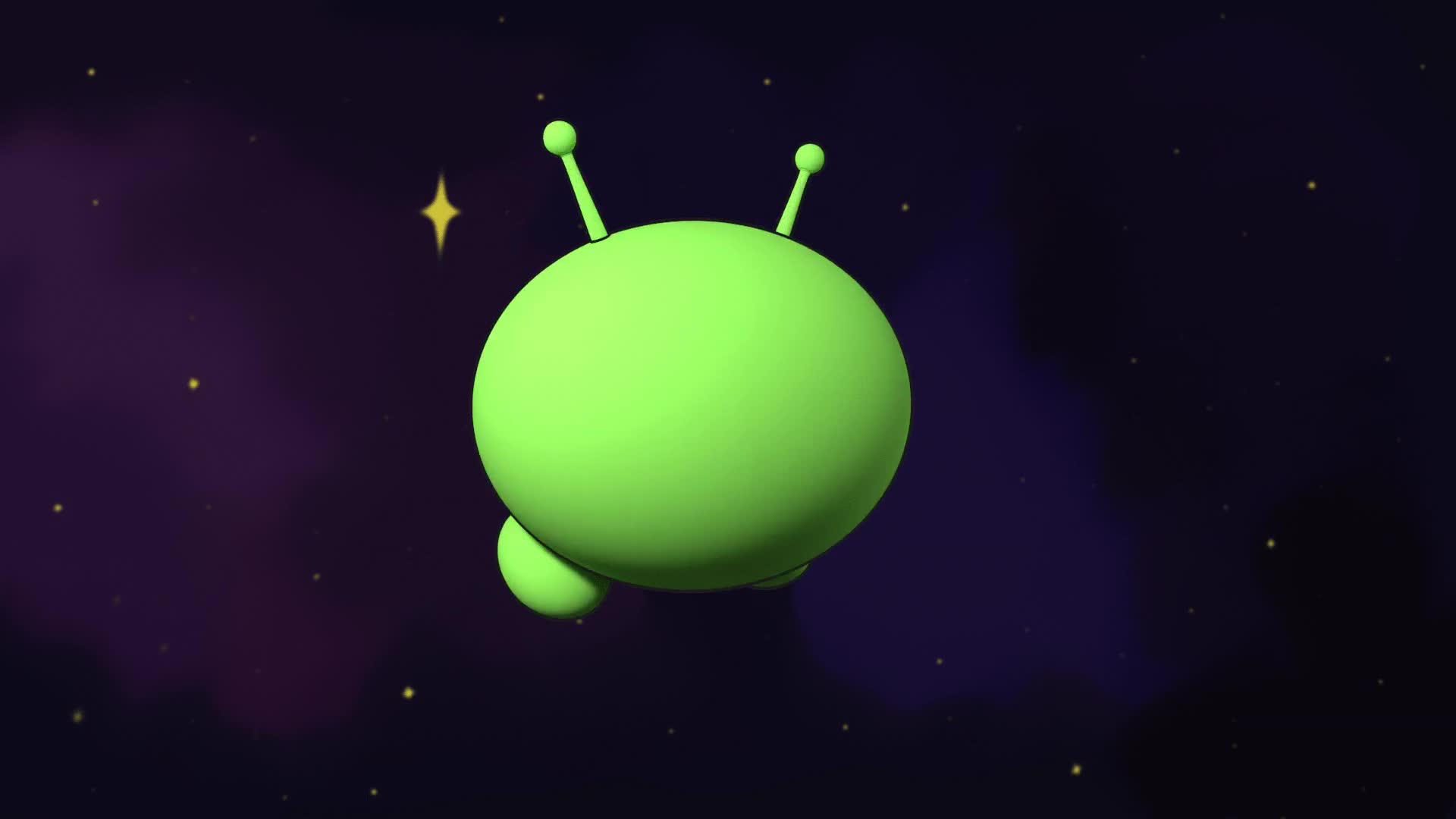 Mooncake From Final Space Live Wallpaper