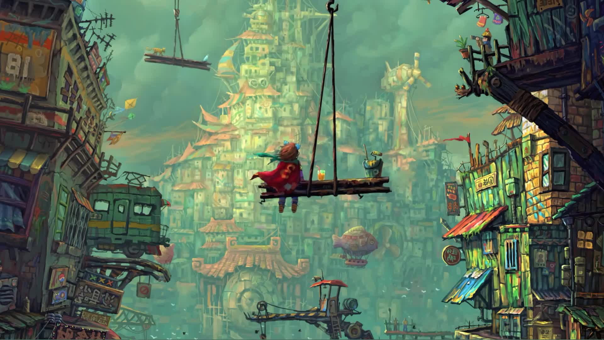 Cartoon City Anime Live Wallpaper