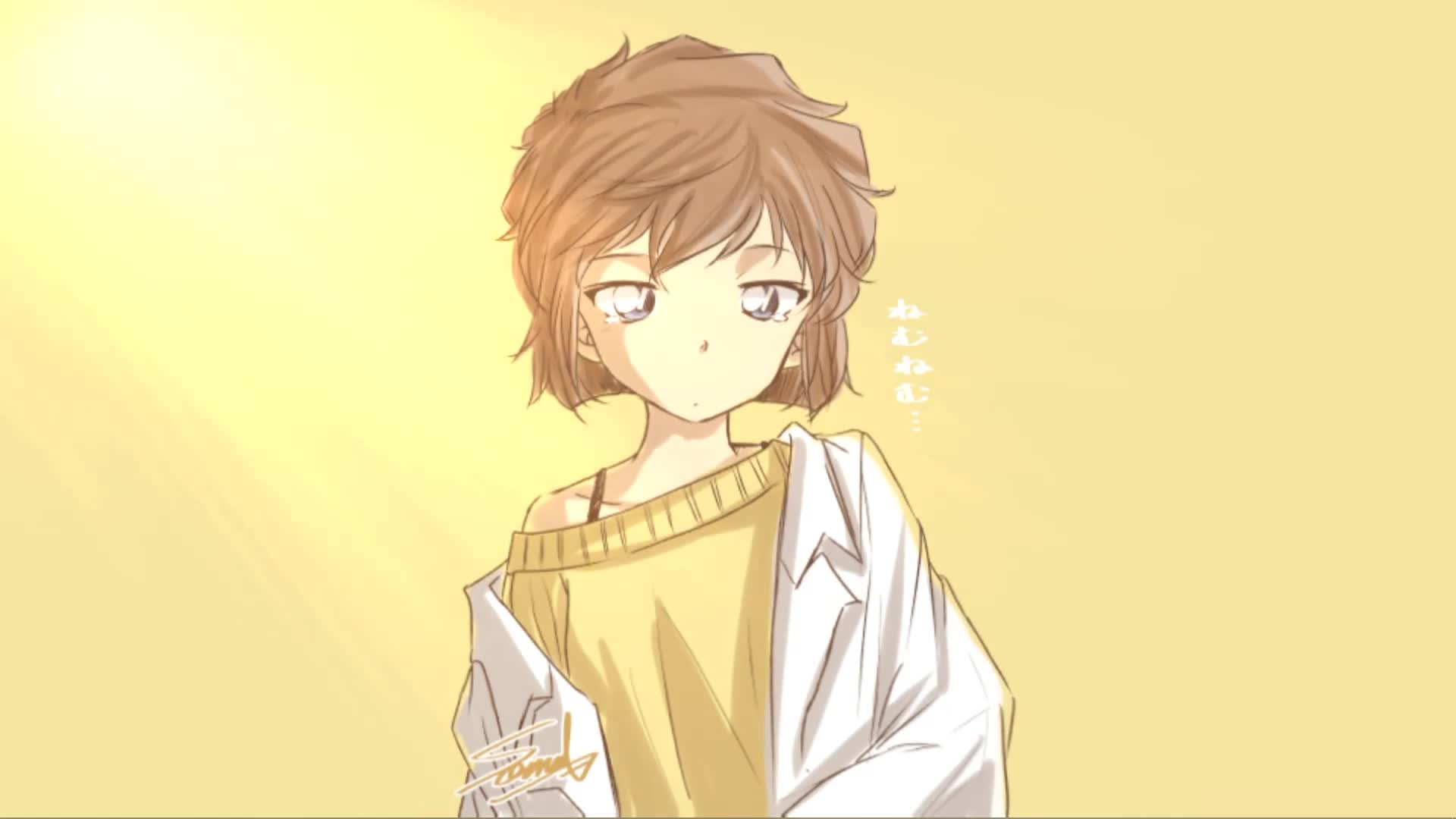 Detective Conan Ai Haibara Anime Live Wallpaper