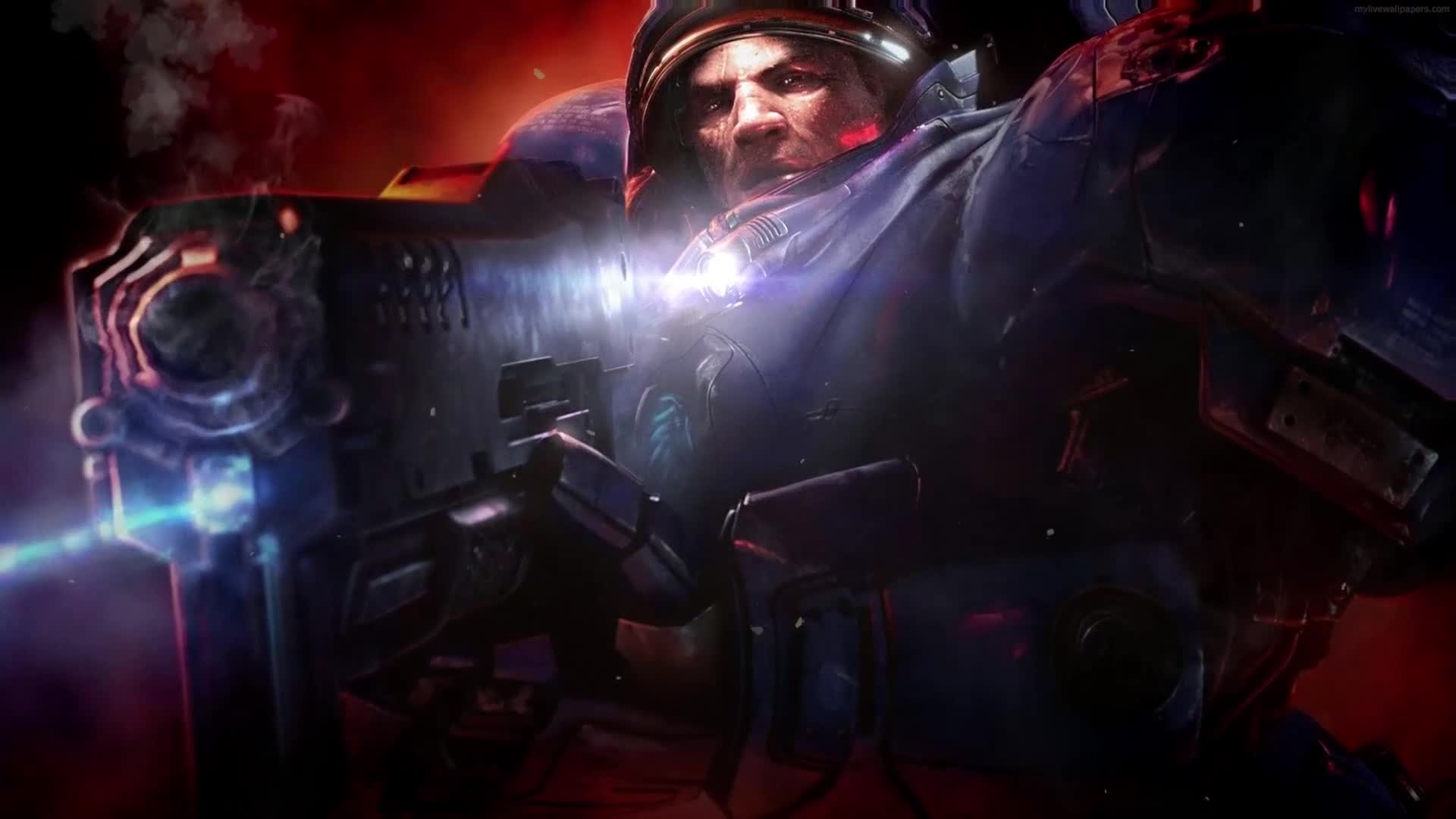 Terran Marine Hd Quality Live Wallpaper