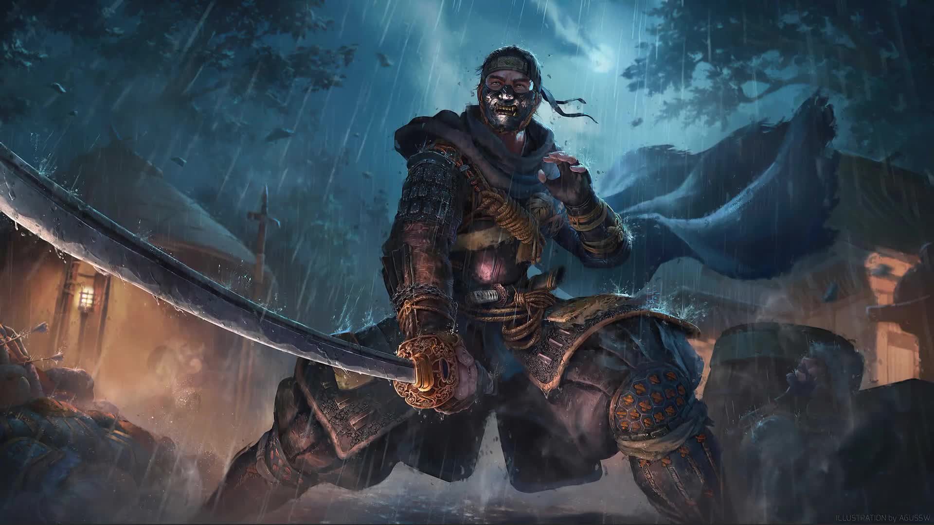 Ghost Of Tsushima Jin Sakai Playstation Live Wallpaper