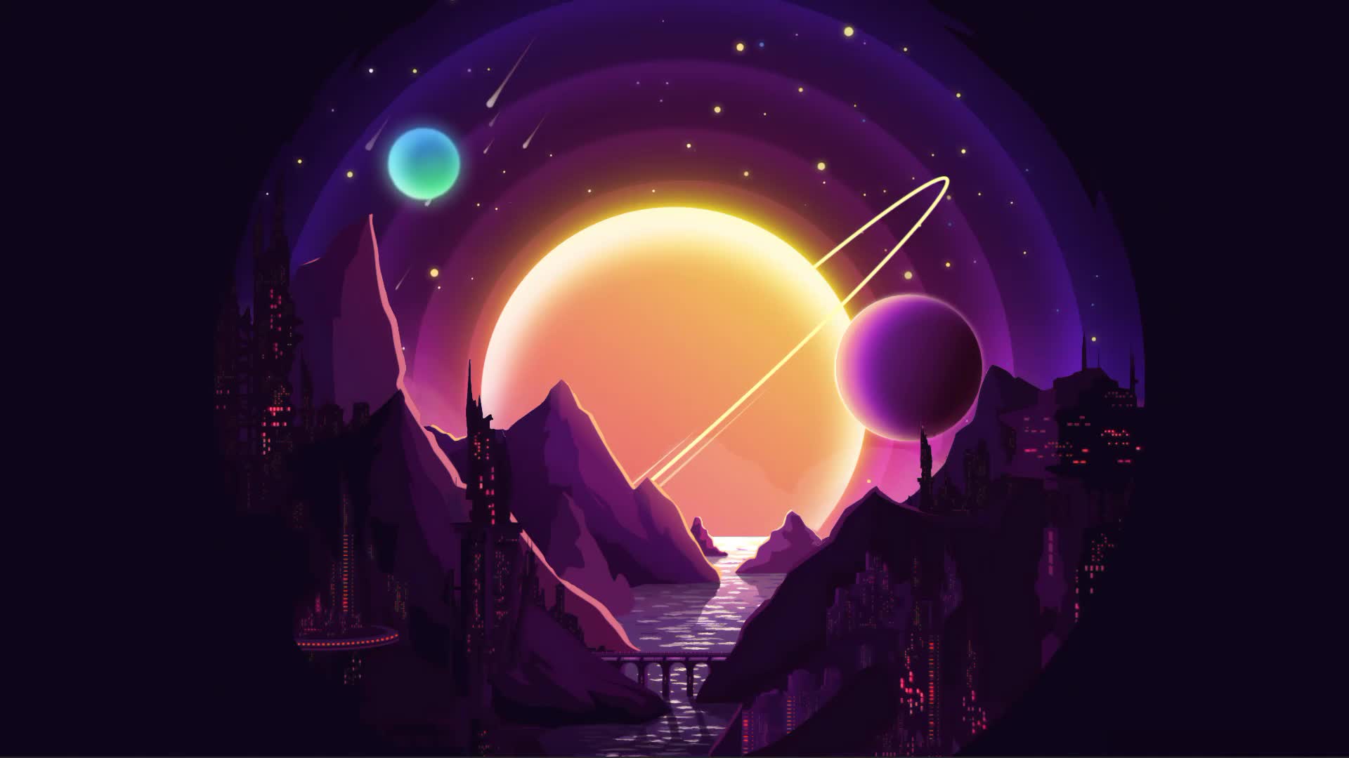 Universe Spin Live Wallpaper