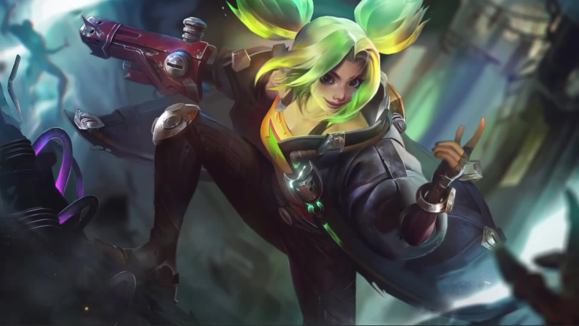 Zeri League Of Legends Game Live Wallpaper