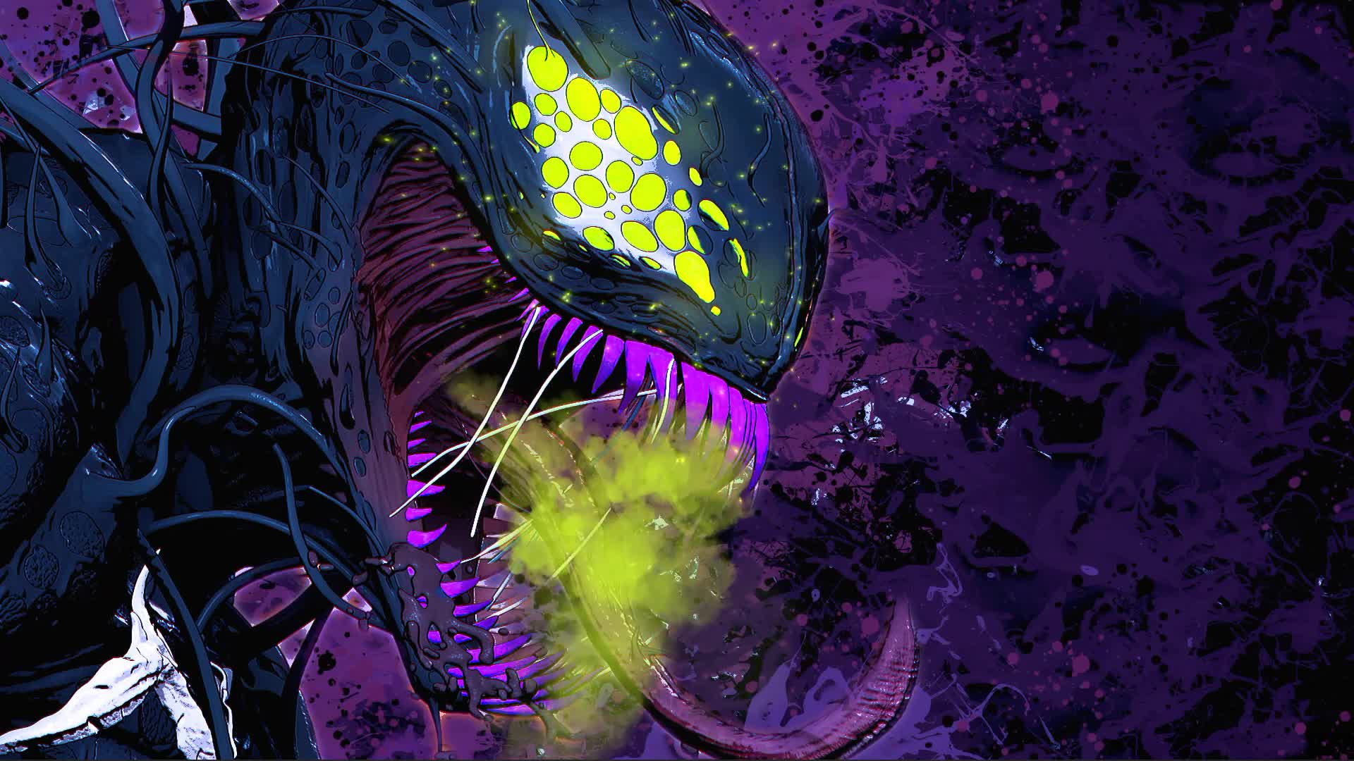 Venom Toxic Live Wallpaper