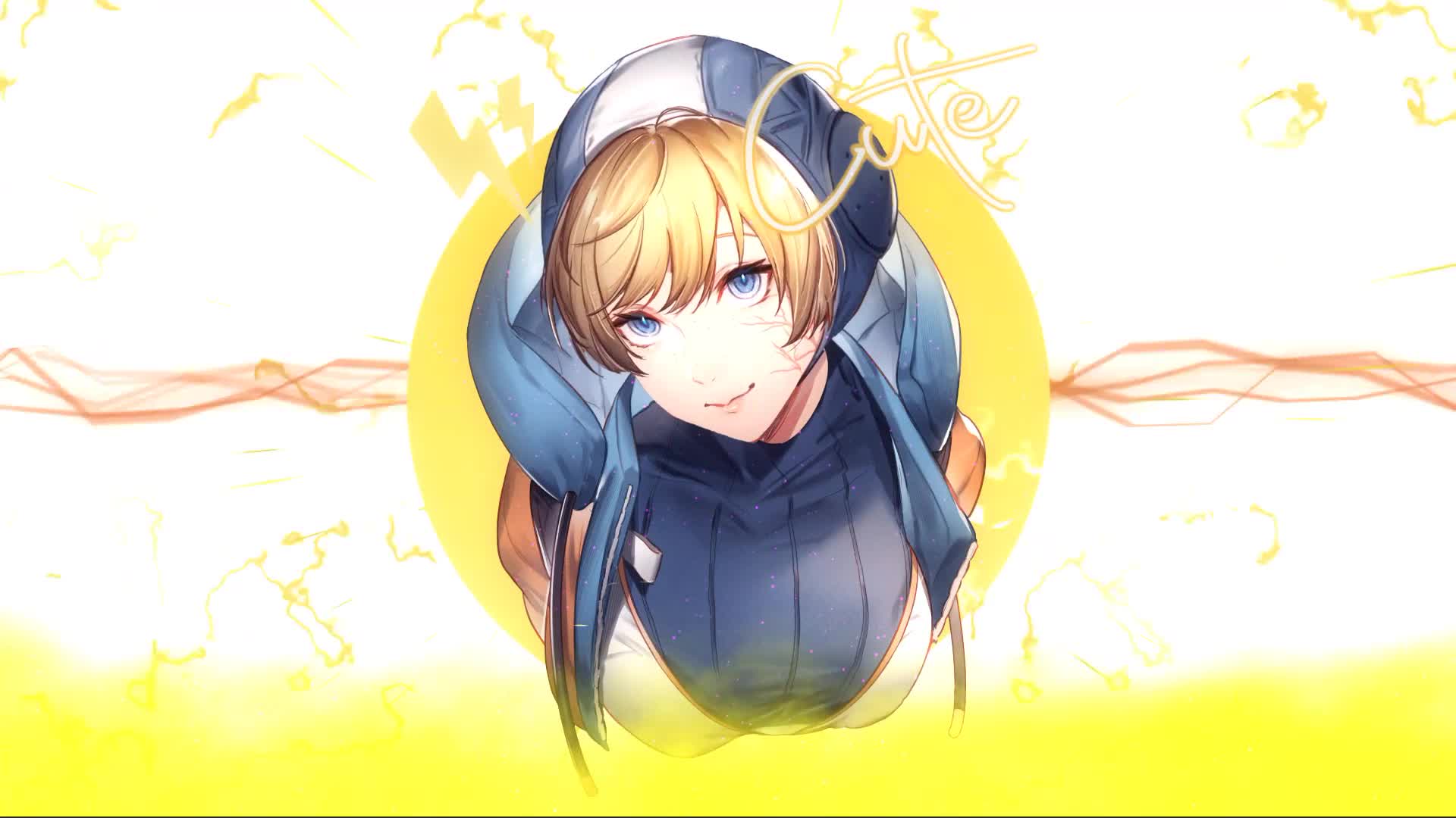 Apex Legends Game Wattson Cute Girl Live Wallpaper