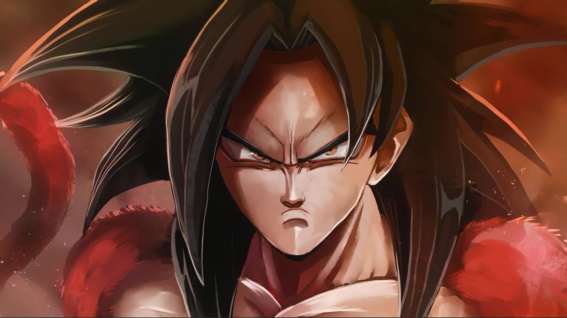Dragon Ball Super Sayan 4 Goku Art By Inkingsolstice Live Wallpaper
