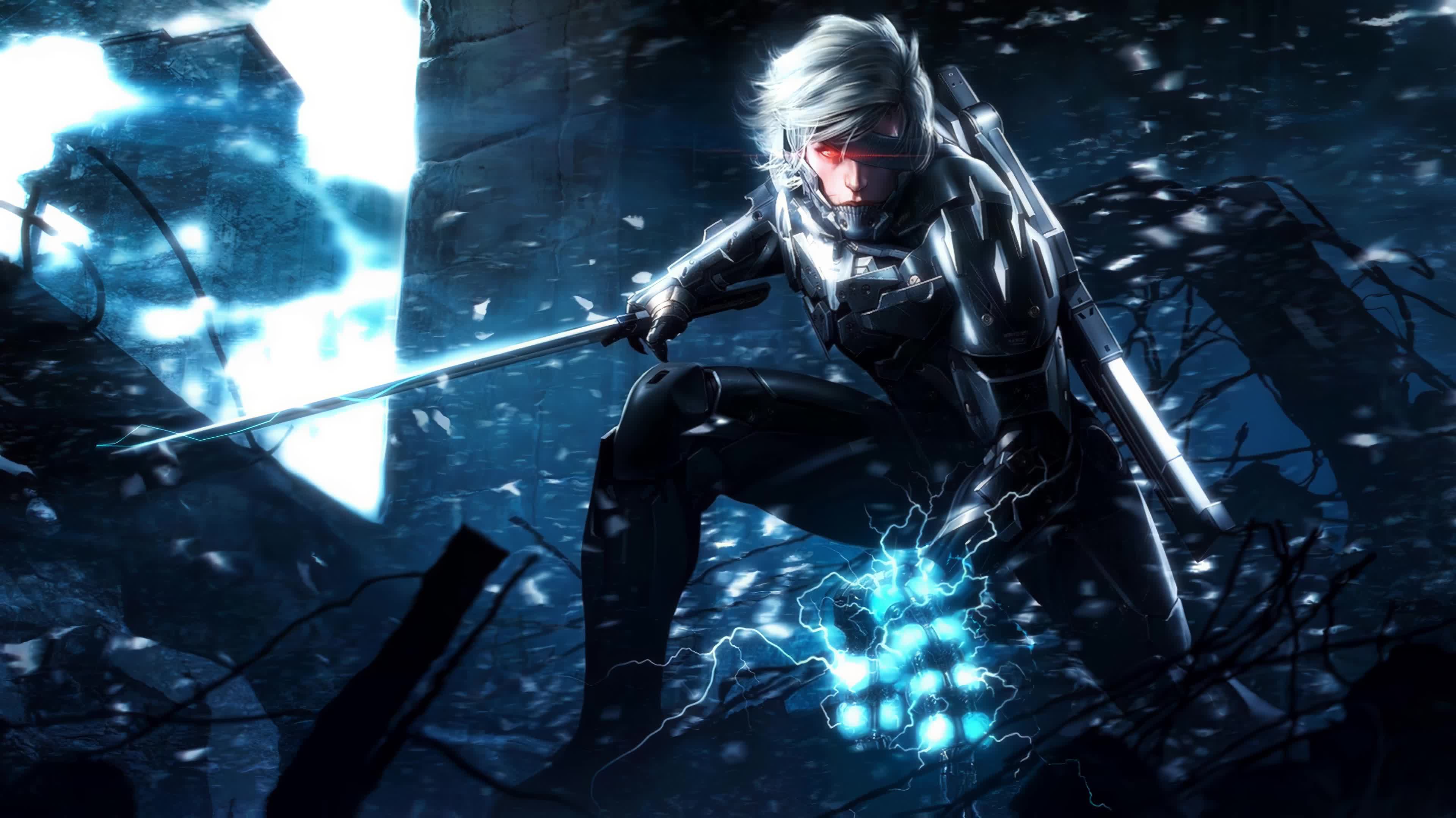 Raiden Metal Gear Solid 4k Live Wallpaper