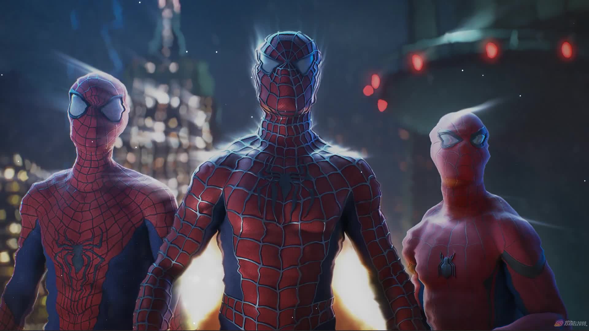 Spiderman Multiverse Live Wallpaper