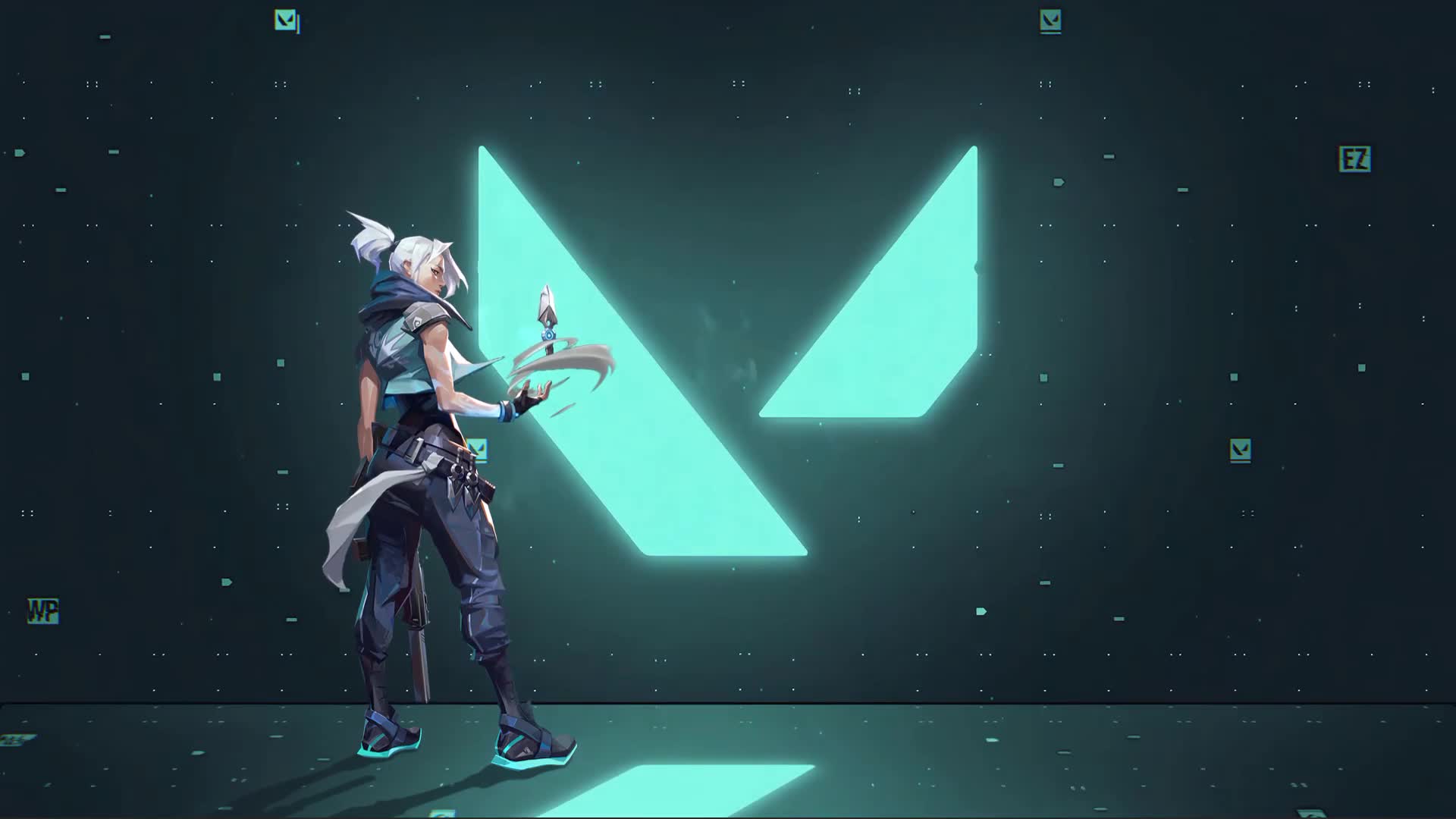 Valorant Game - Jett Stream Animated Windows Desktop