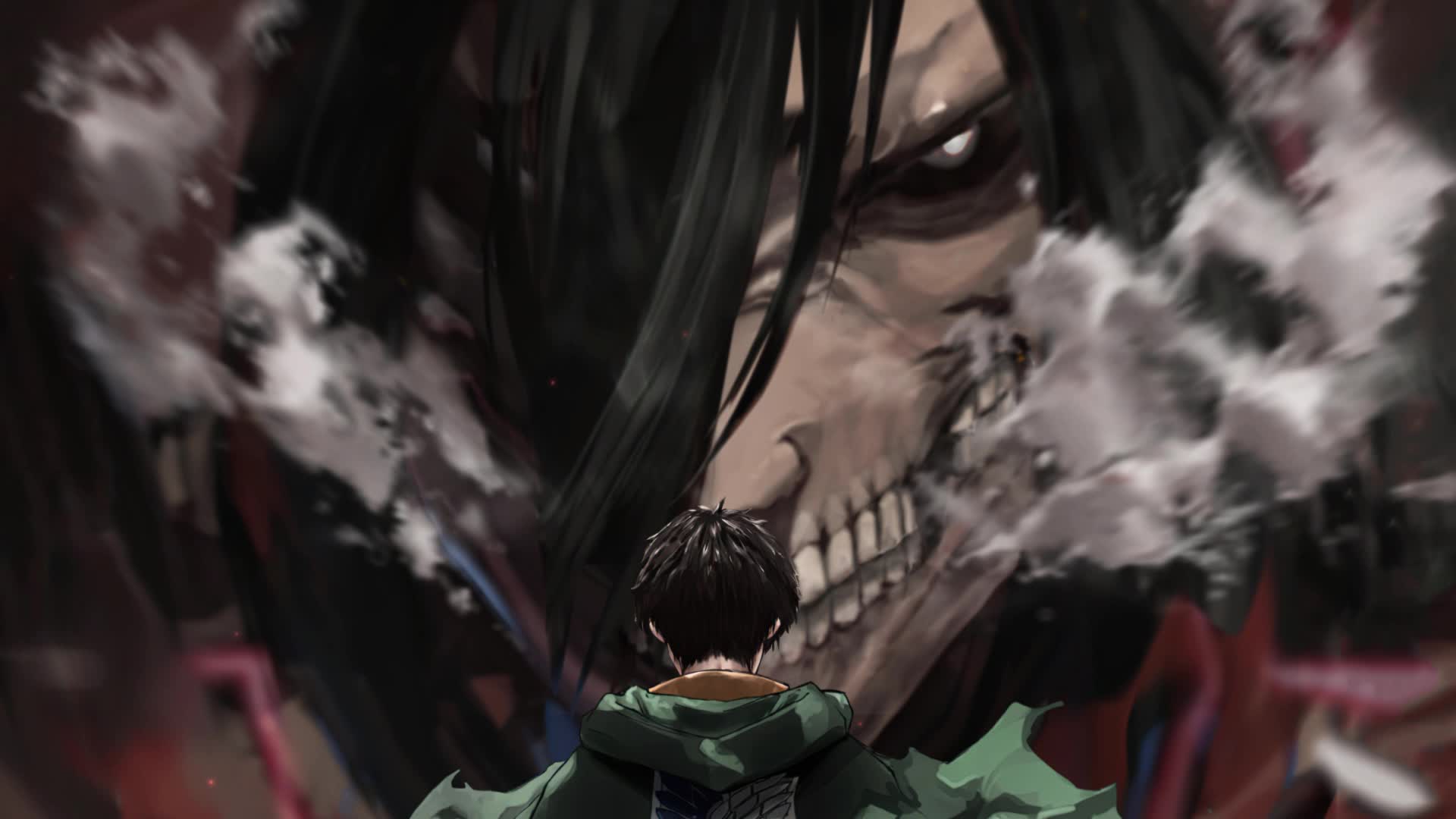 Eren AOT Anime PC Live Wallpaper