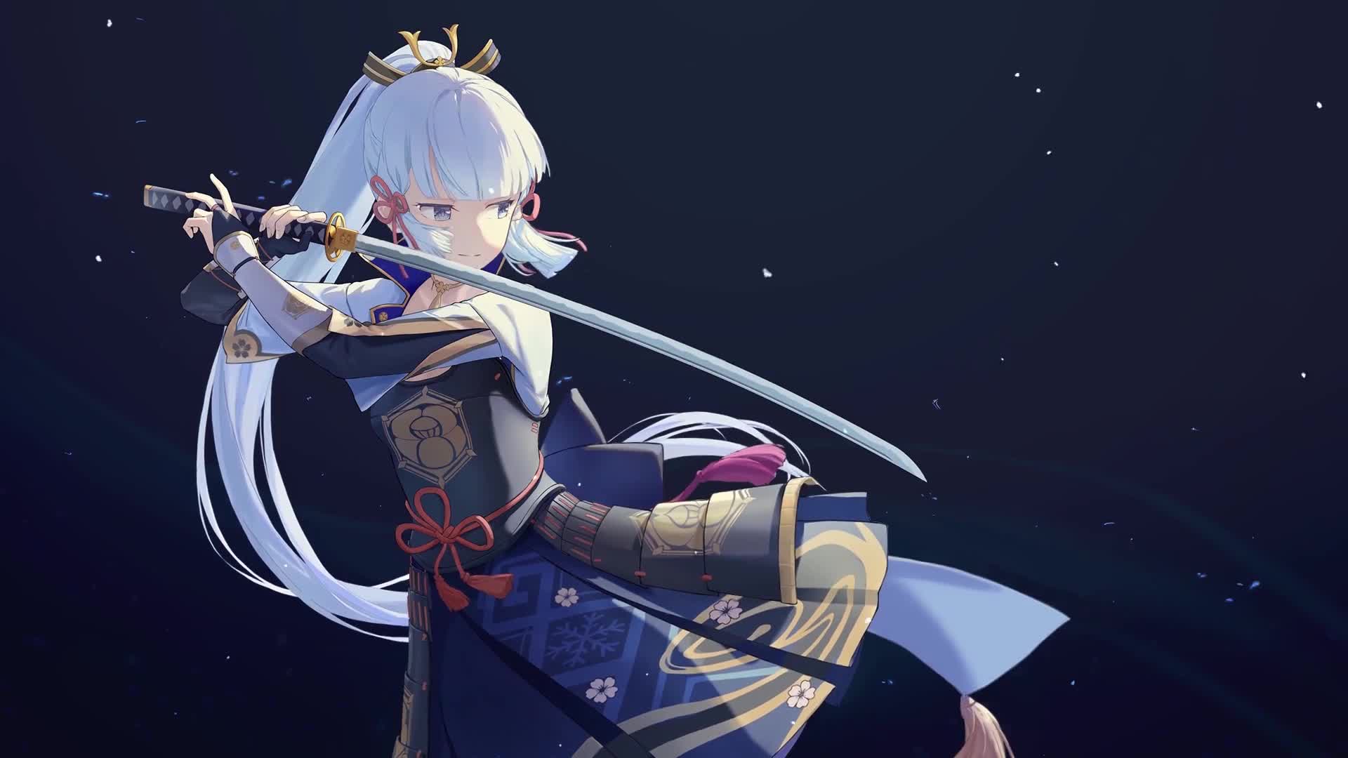 For Windows And Mac Ayaka Genshin Impact Pc Live Wallpaper