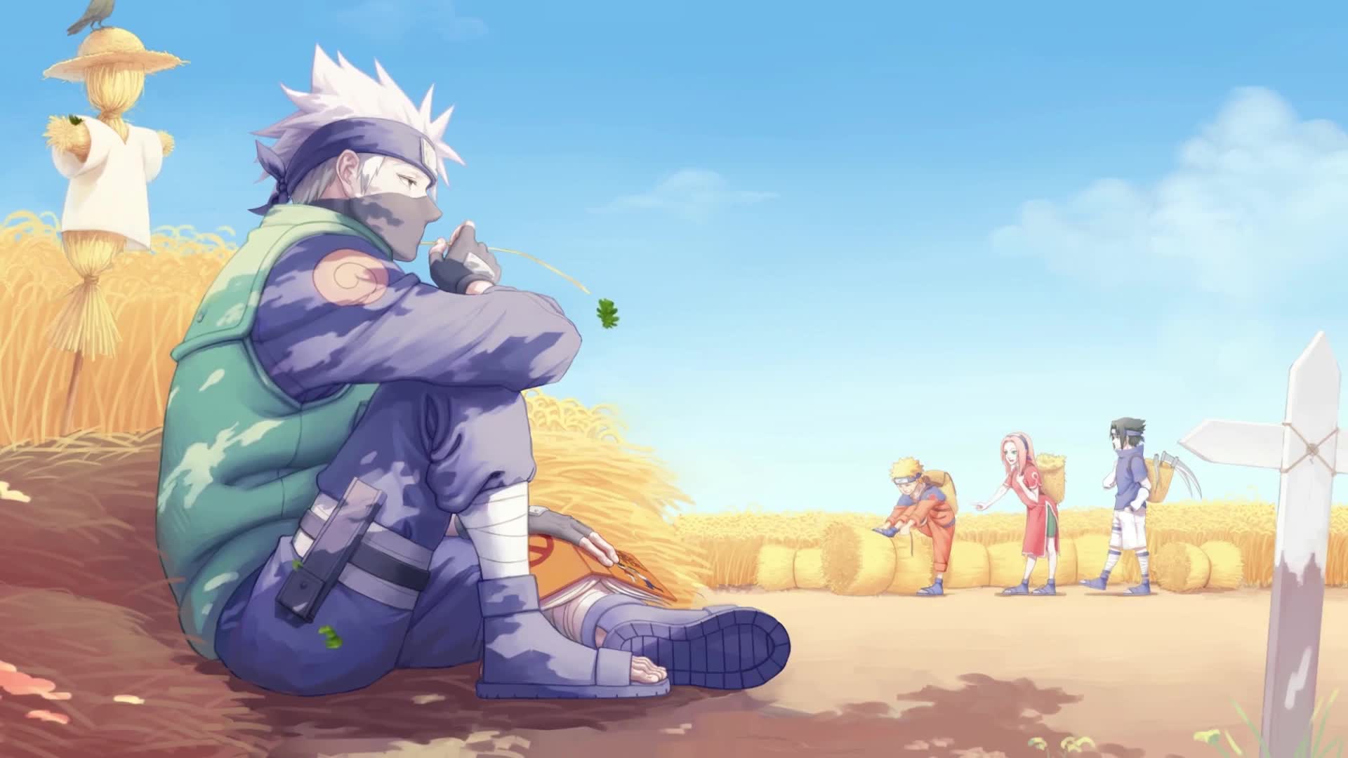 For Windows And Mac Kakashi Hatake And Team 7 Pc Live Wallpaper
