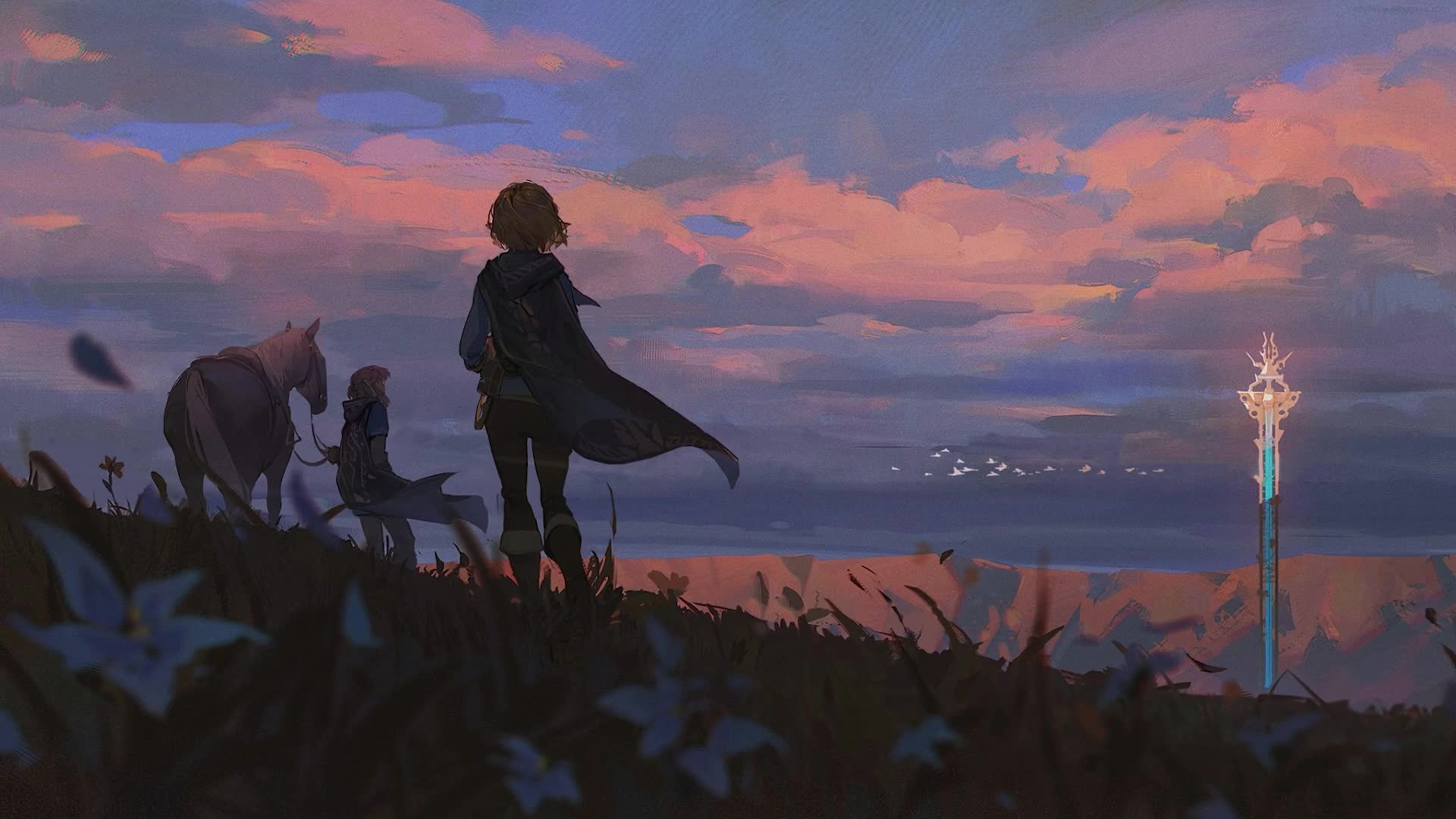 Game Legend of Zelda Breath of the Wild PC Live Wallpaper