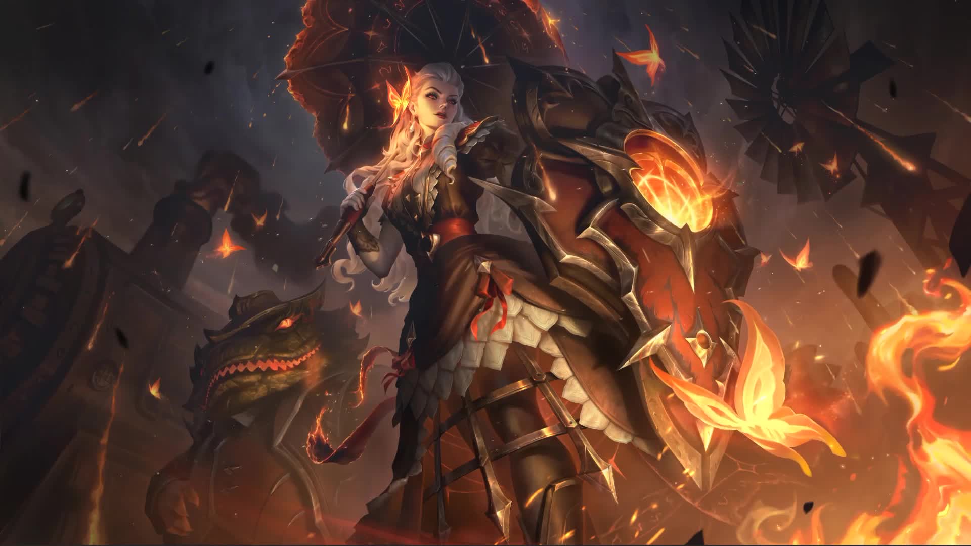 High Noon Leona And Tahm Kench League Of Legends By Manicx Live Wallpaper