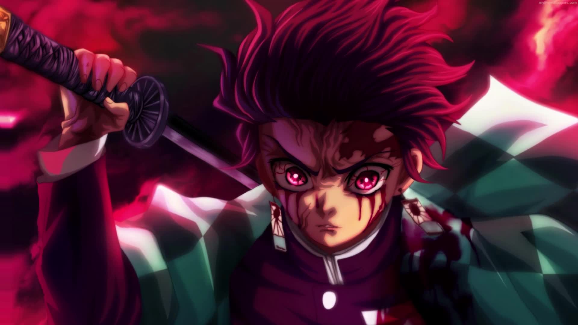 PC Tanjiro Kimetsu no Yaiba HD Anime Live Wallpaper