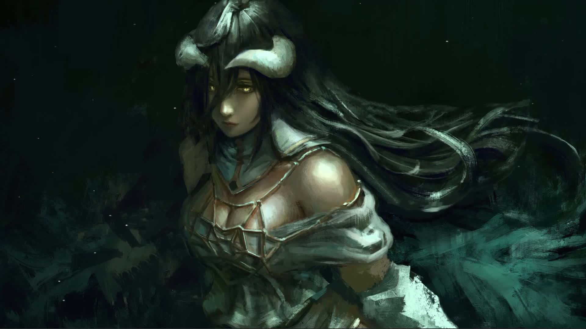 Albedo Overlord Anime Pc Live Wallpaper