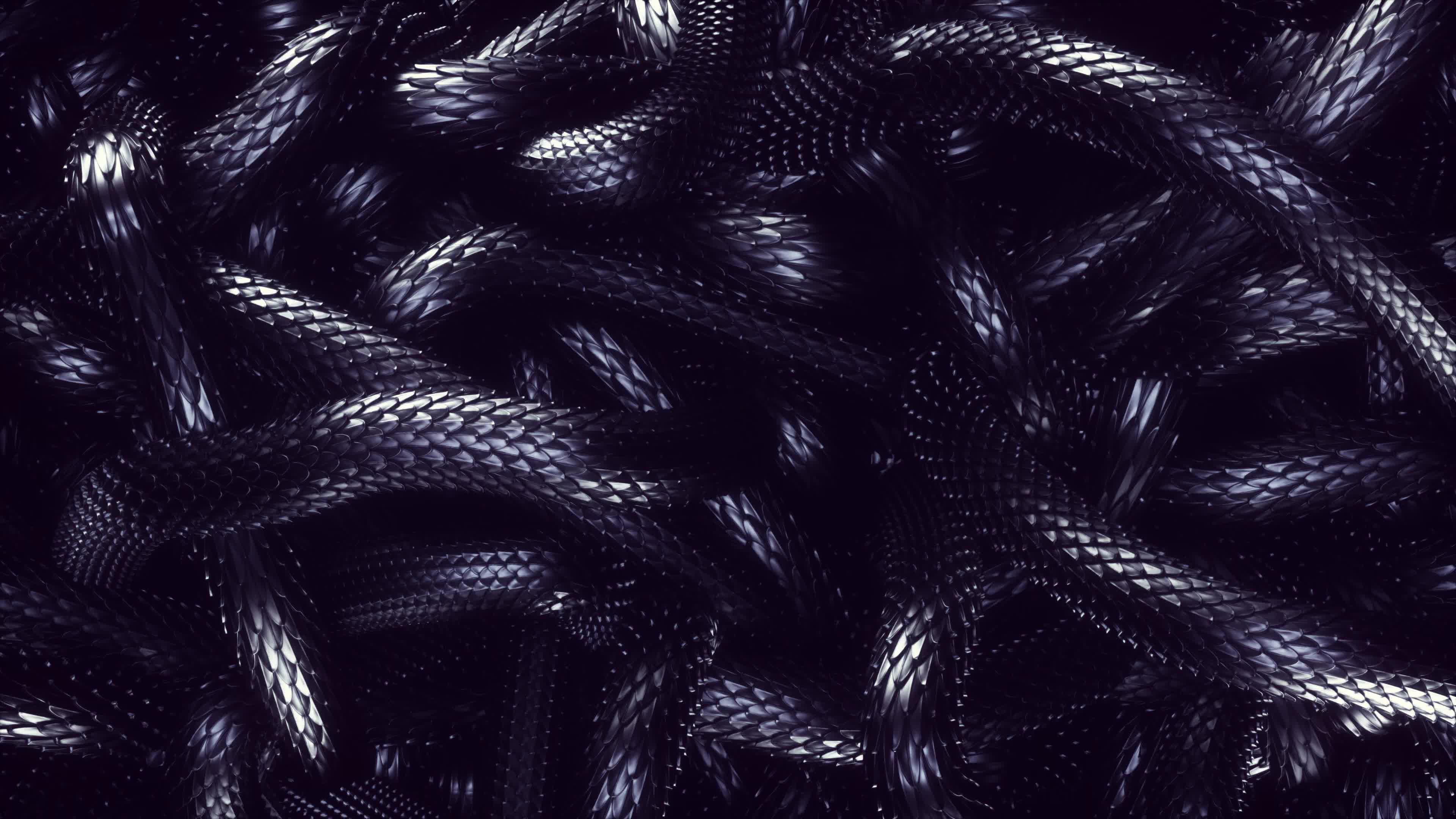 Snake Metal 4K Live Wallpaper