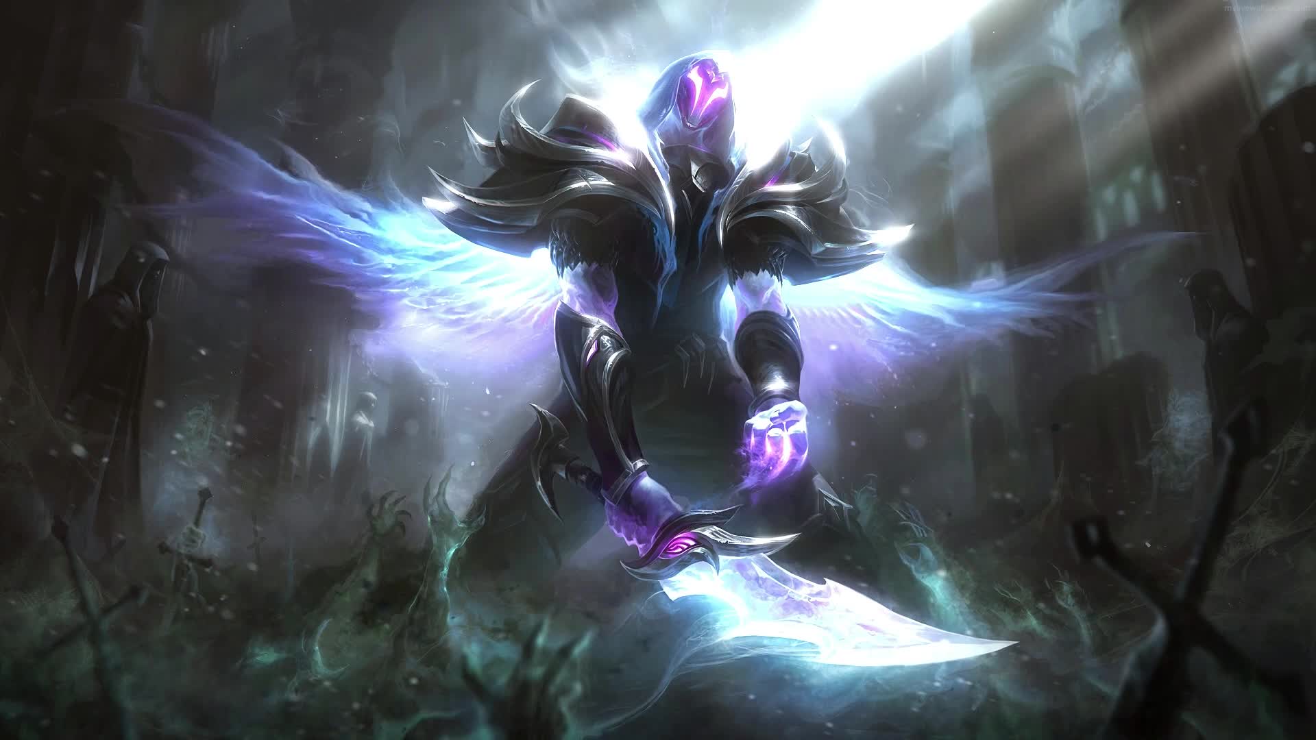 PC Animated Ashen Knight Pyke Live Wallpaper