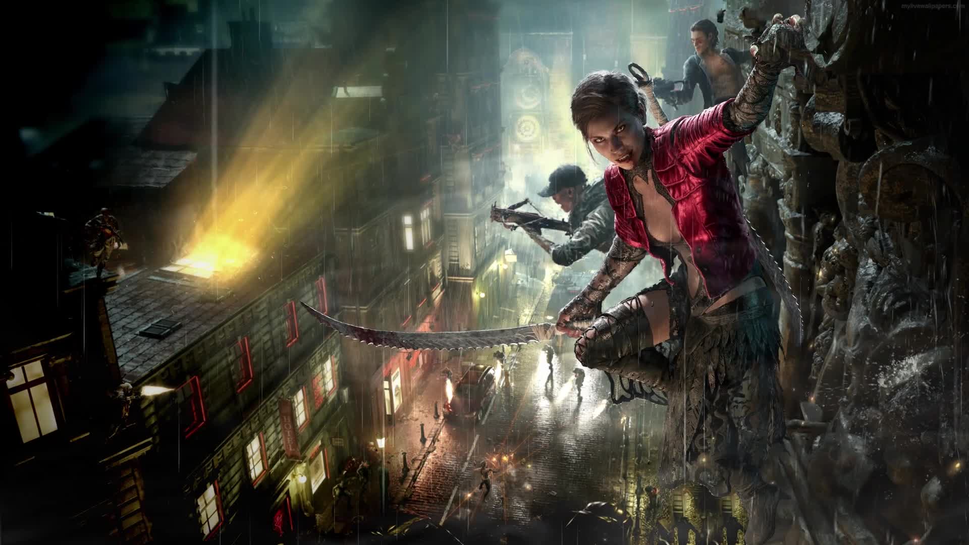 PC Animated Blood Hunt Live Wallpaper