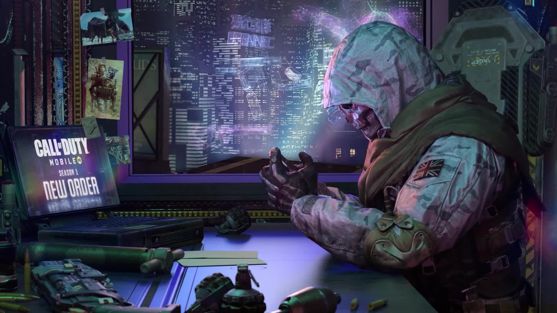 PC Animated Call of Duty Mobile New Order Live Wallpaper