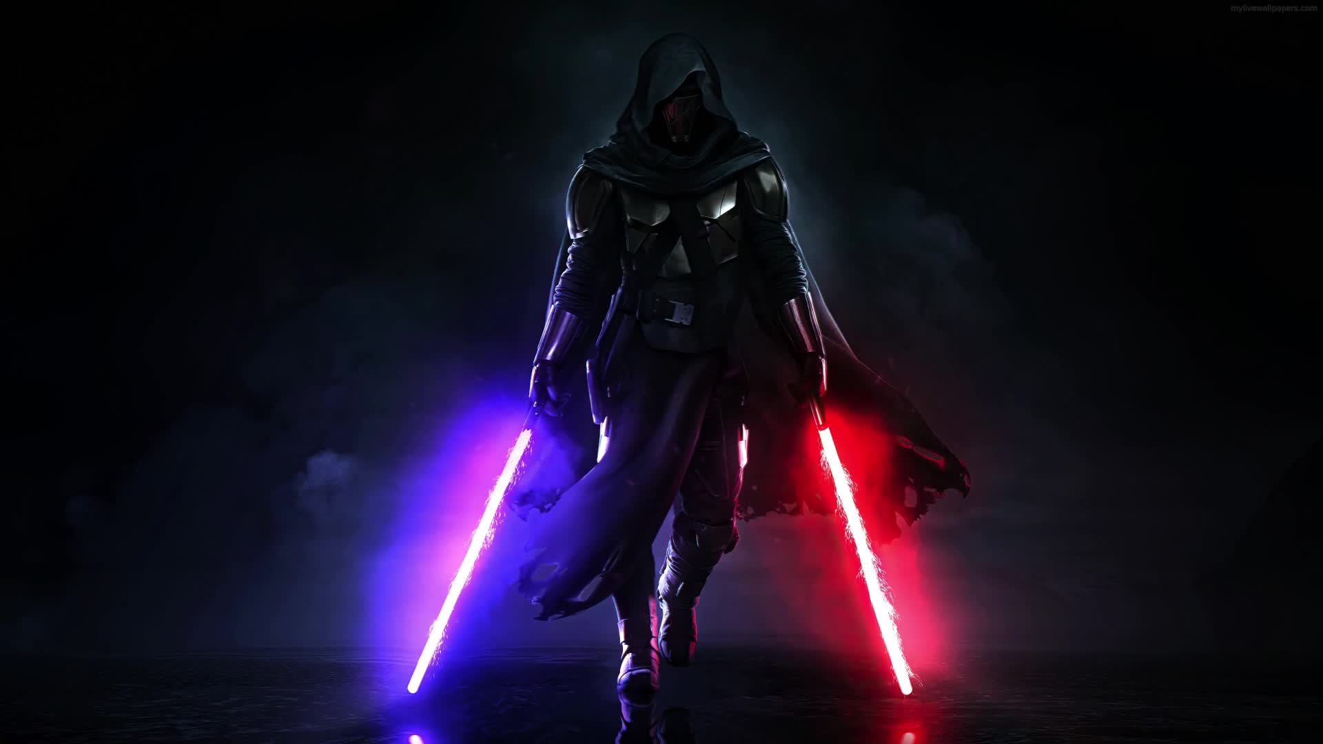 PC Animated Darth Revan Star Wars Live Wallpaper