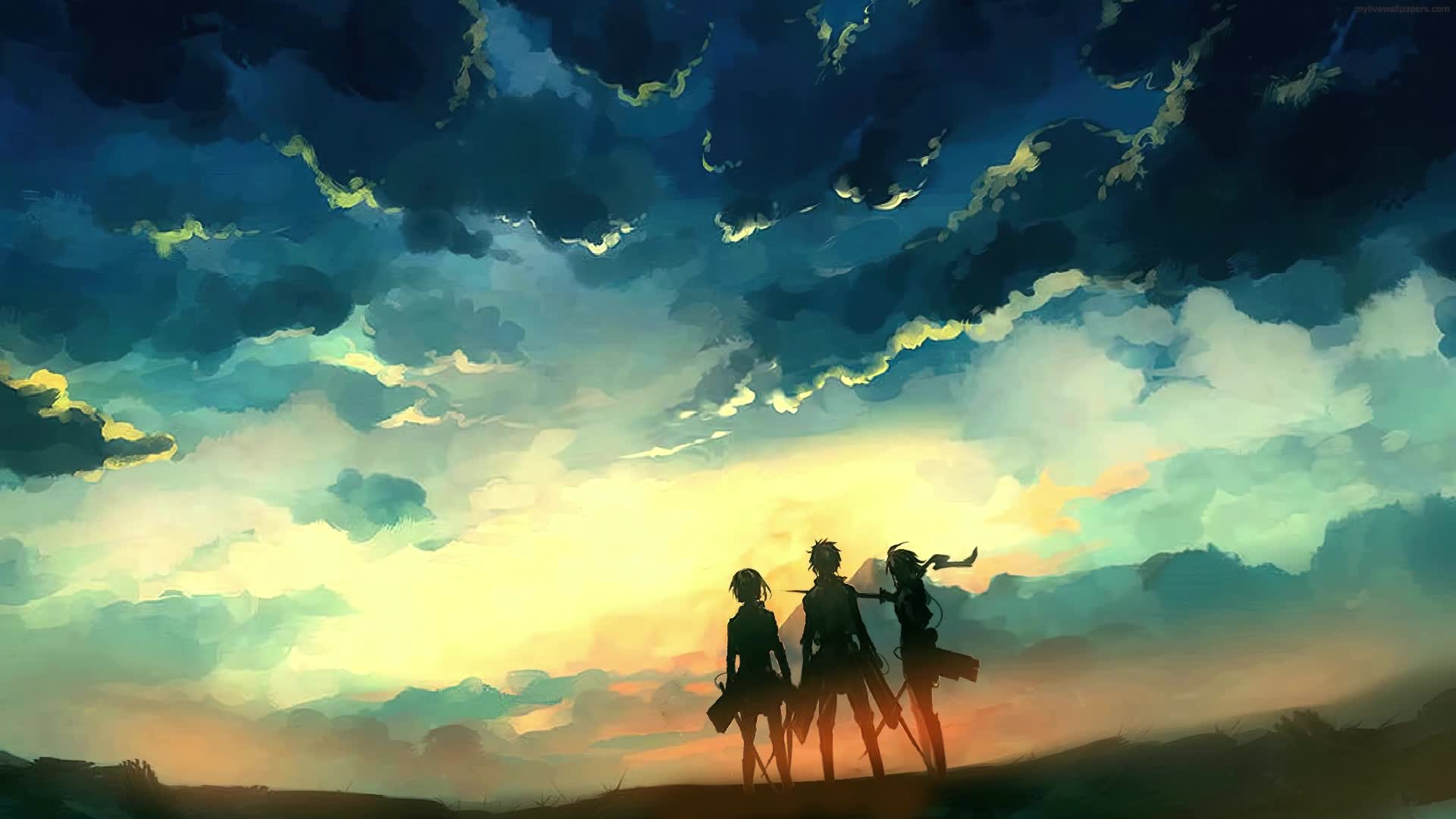 PC Animated Friends AOT Live Wallpaper
