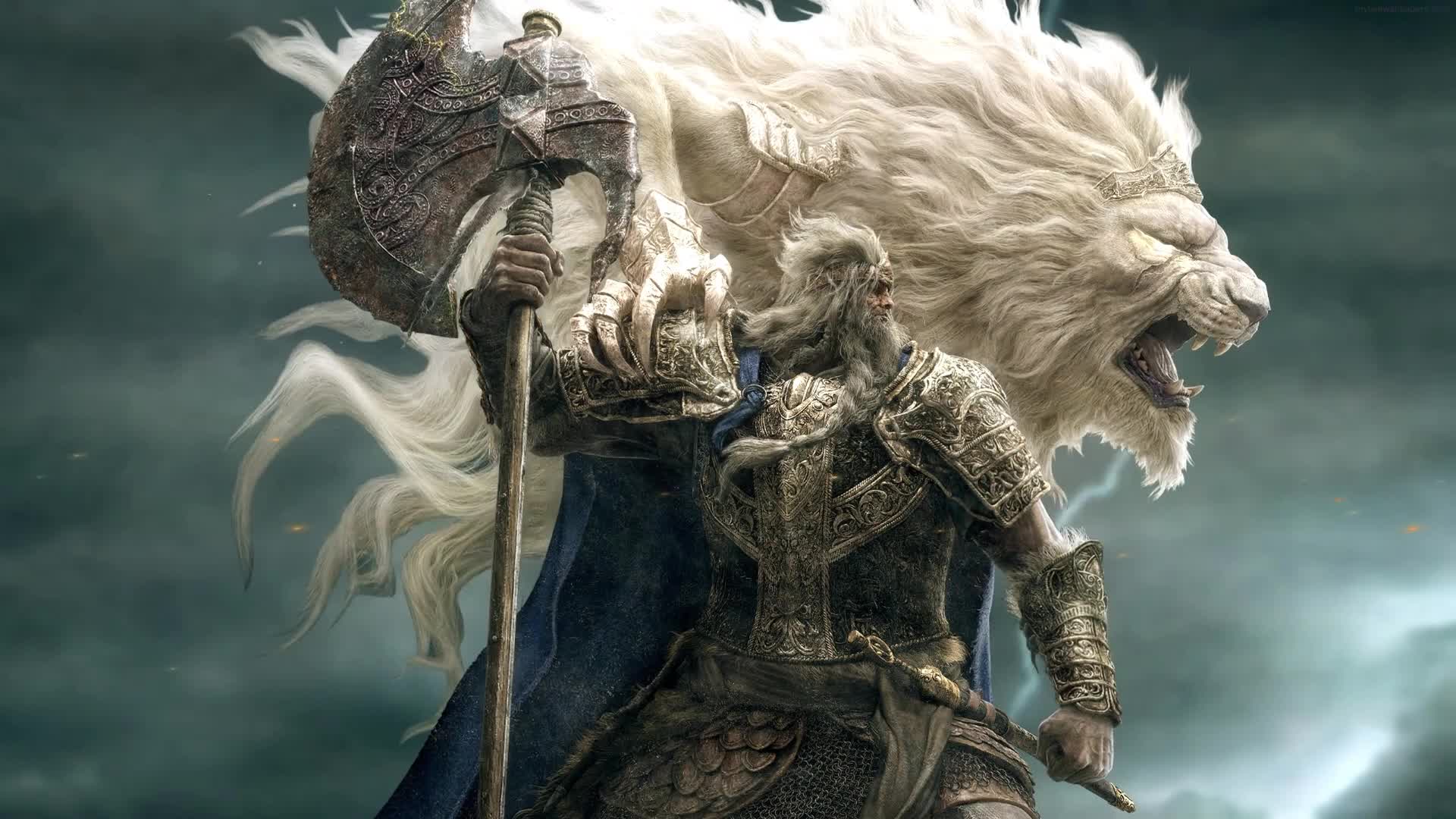 PC Animated Godfrey Elden Ring Live Wallpaper