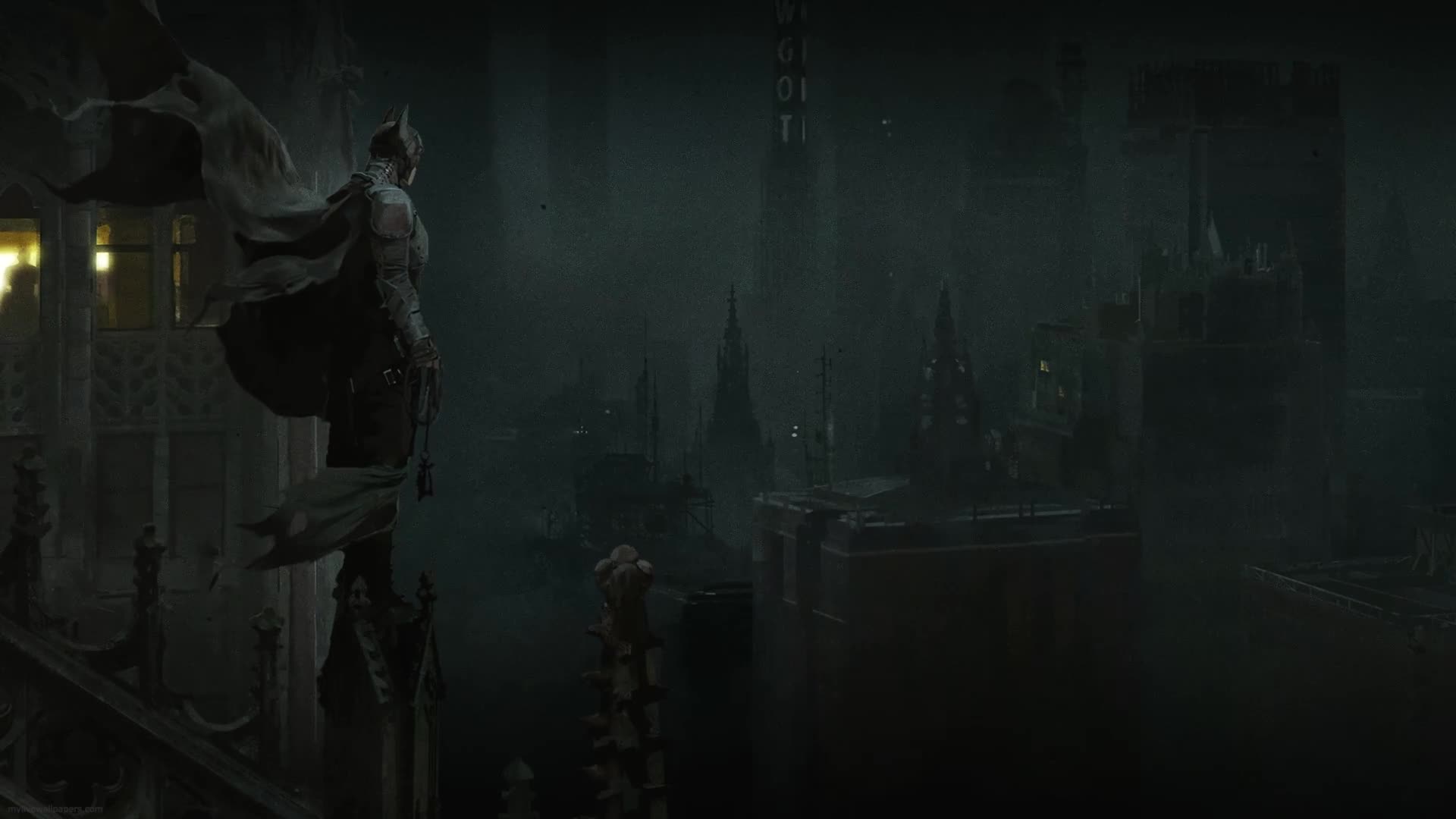 PC Animated Gotham Never Sleeps Live Wallpaper