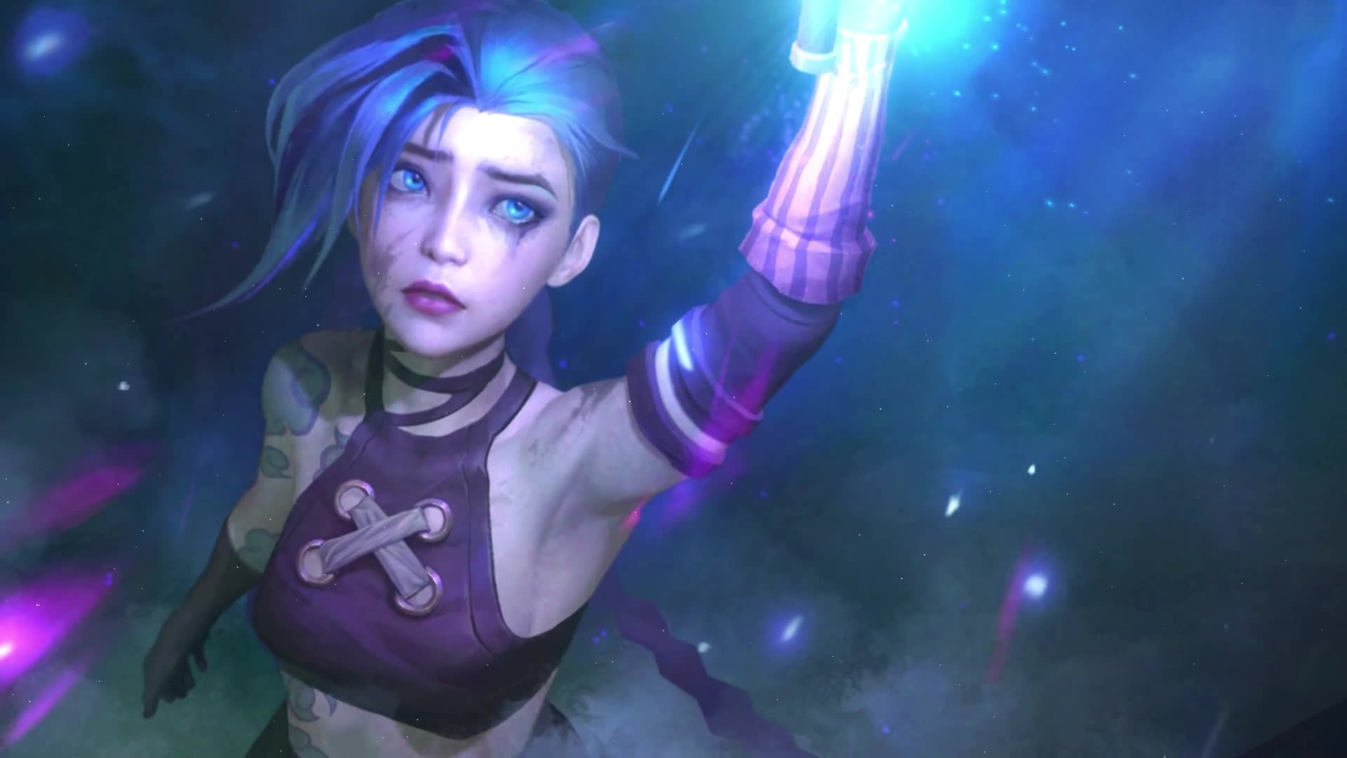 PC Animated Jinx Flare Live Wallpaper
