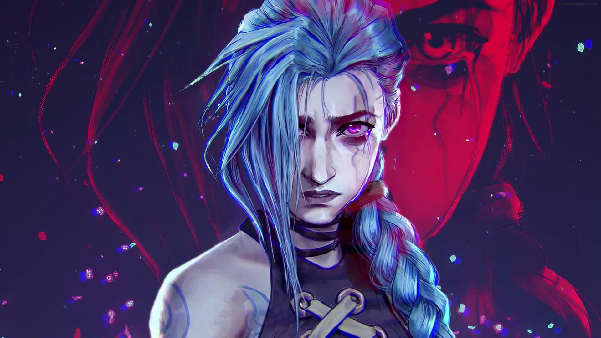 PC Animated Jinx Paranoia Live Wallpaper