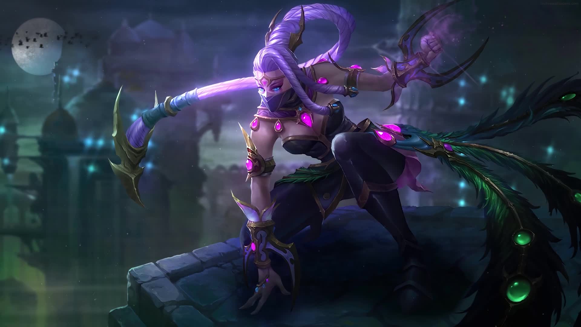 PC Animated Lanaya Templar Assassin Dota 2 Live Wallpaper
