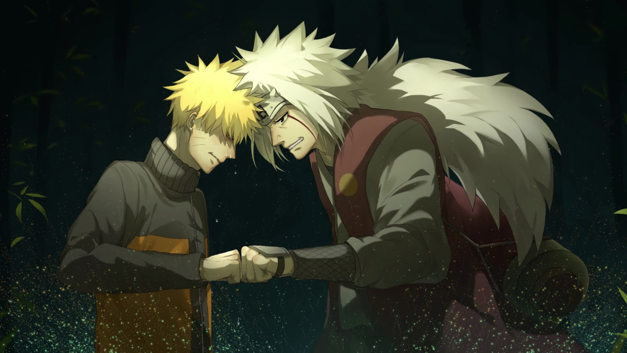 PC Animated Naruto and Jiraiya Anime Live Wallpaper