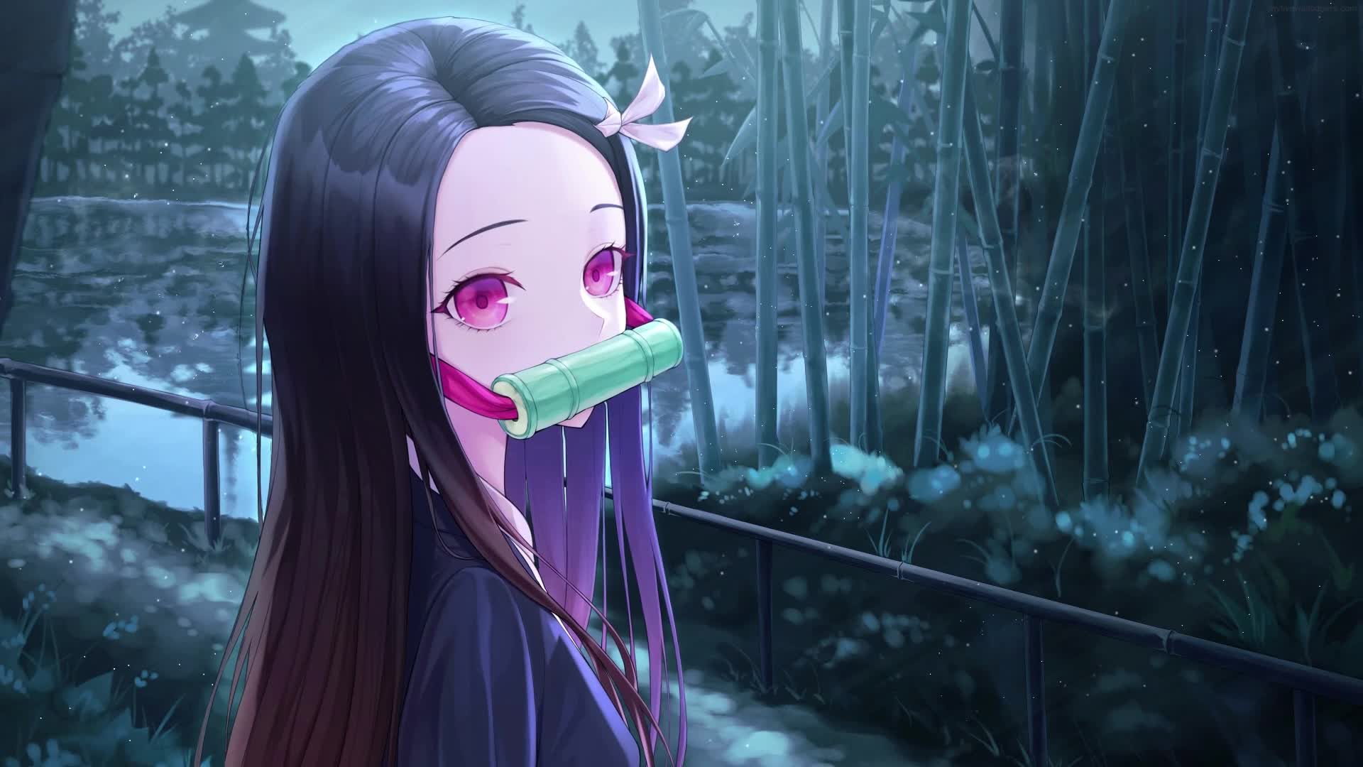 PC Animated Nezuko Live Wallpaper live wallpaper