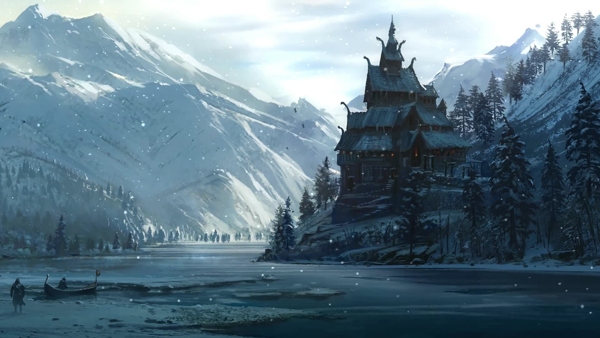 PC Animated Norse Church Live Wallpaper live wallpaper