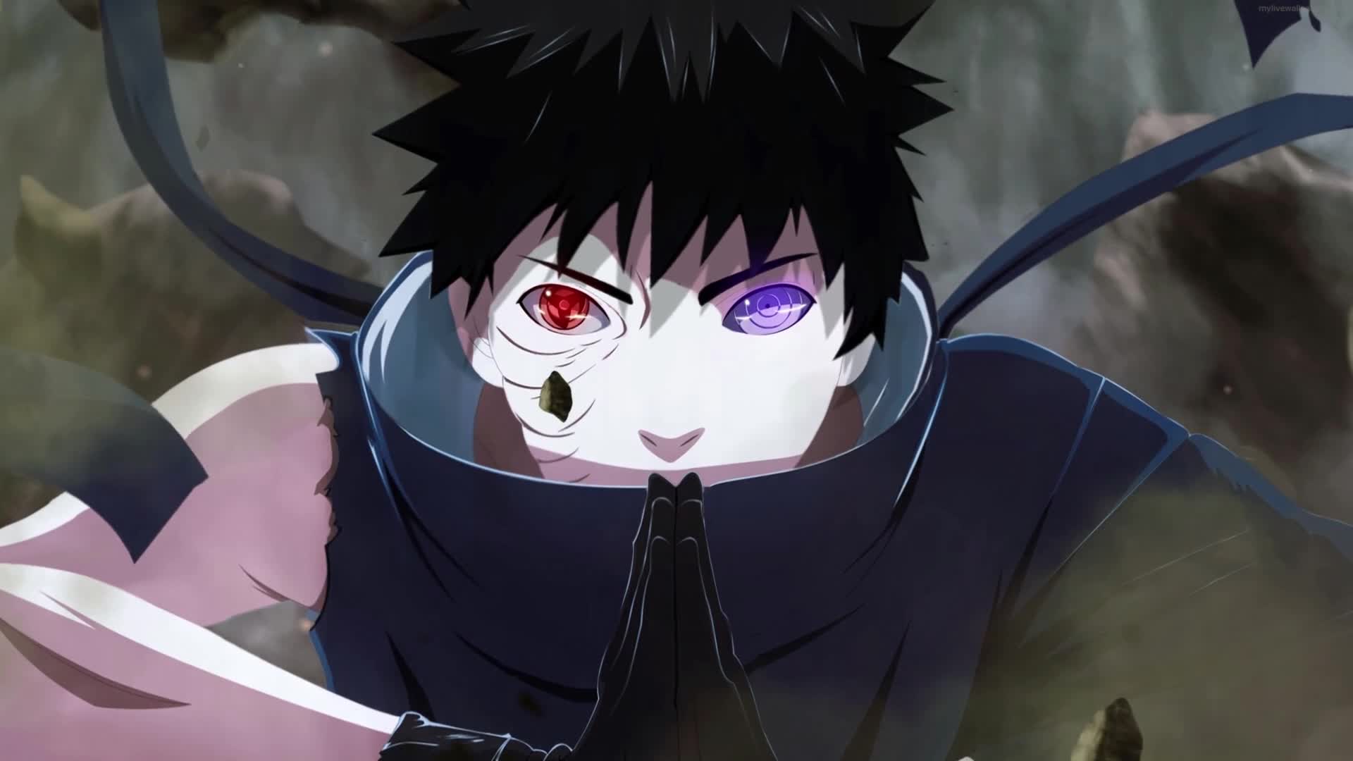 PC Animated Obito Rocks Live Wallpaper