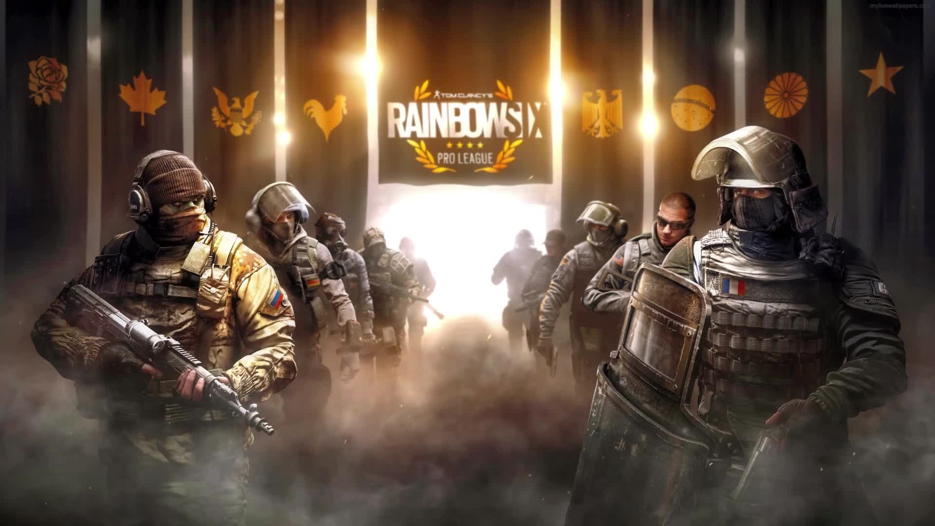 PC Animated Rainbow 6 Live Wallpaper
