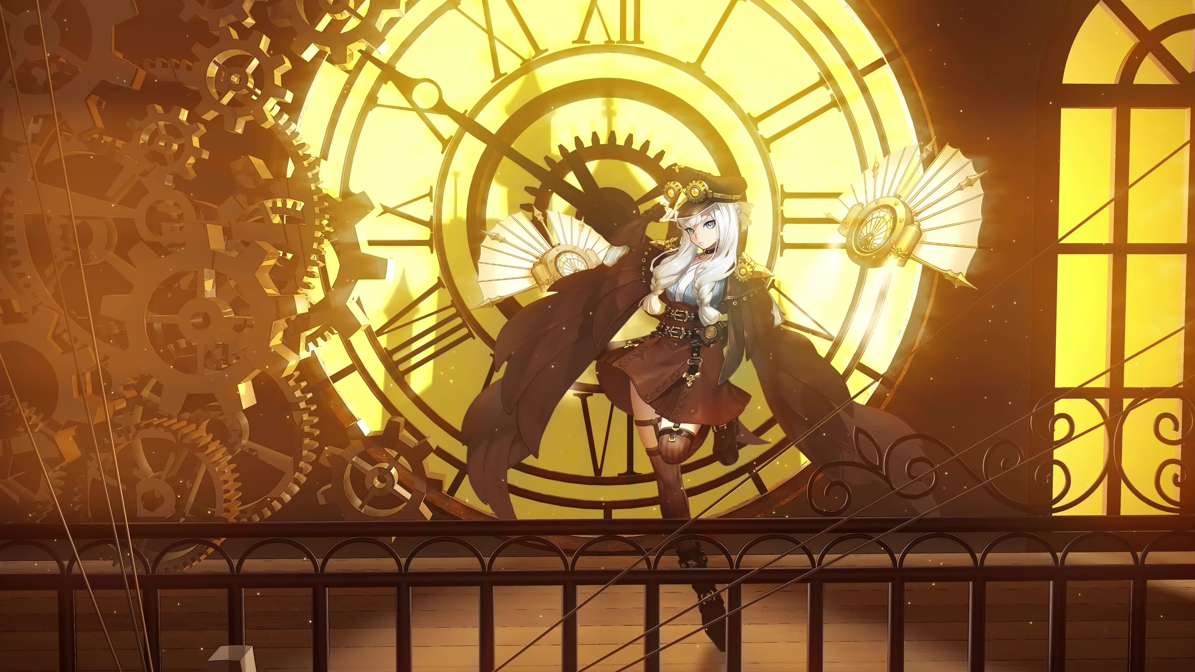 PC Animated Steam Era Live Wallpaper