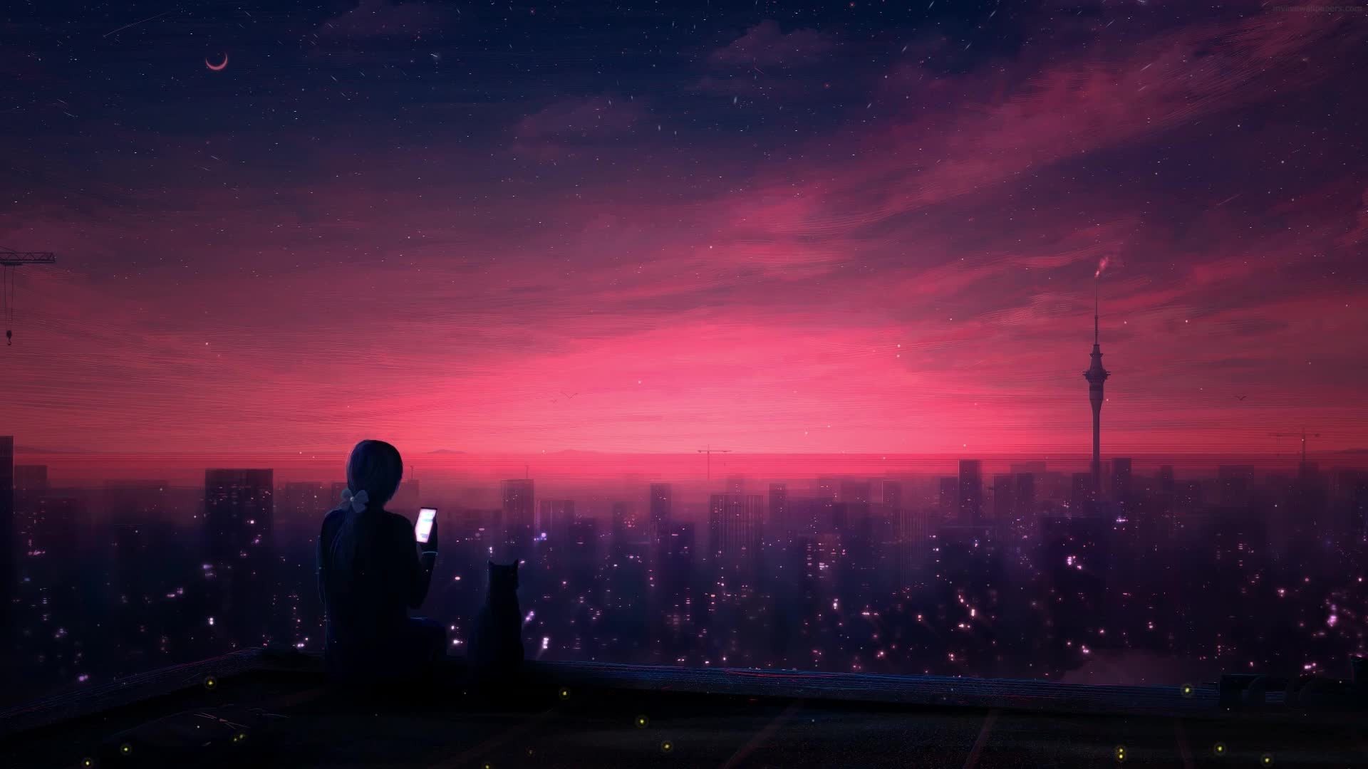 PC Animated Texting You Live Wallpaper